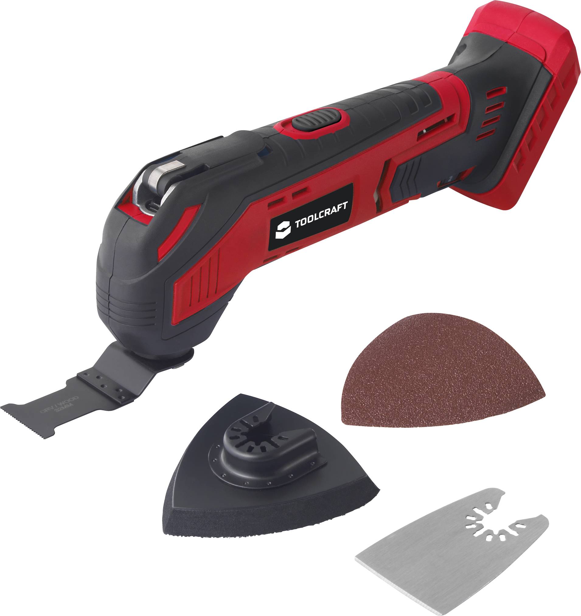 TOOLCRAFT MW-623 / TAWB-200 TO-6994503 Akku-Multifunktionswerkzeug mit Zubehör 20V Anzahl mitgelieferte Akkus 0