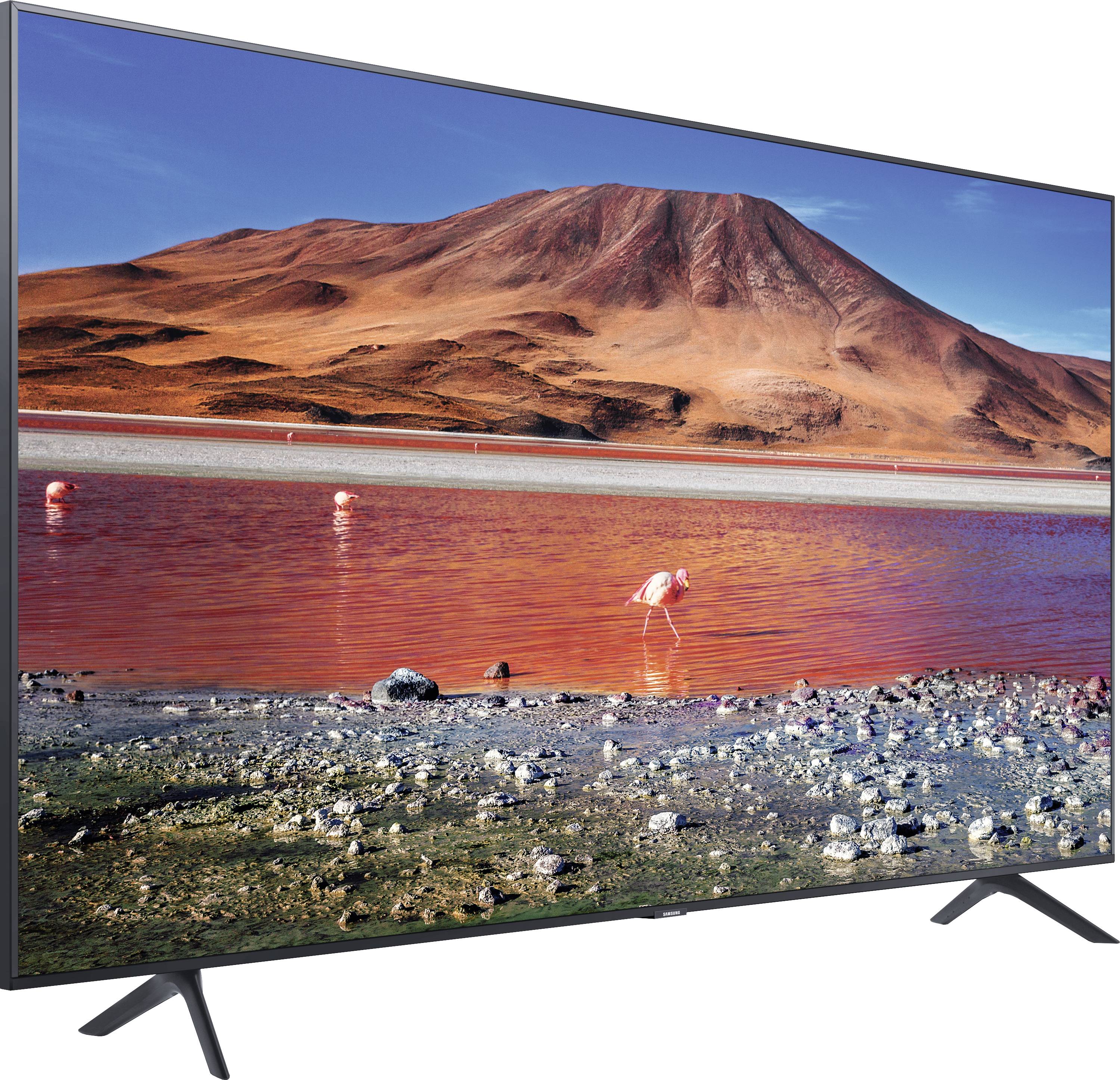 Samsung GU58TU7199 LED-TV 146 cm 58 Zoll EEK G (A - G) DVB-T2, DVB-C, DVB-S, UHD, Smart TV, WLAN, CI+ Silber