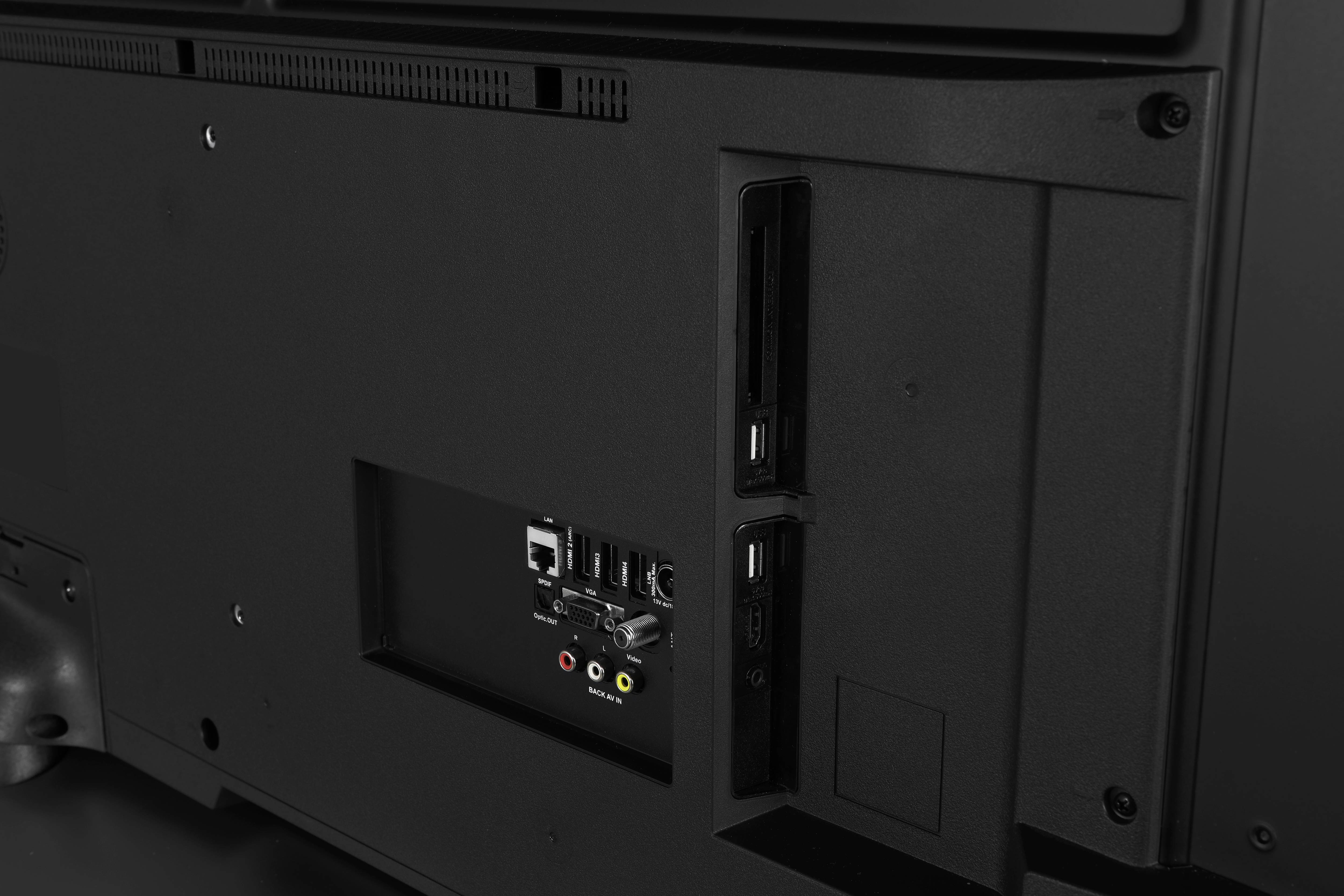 Toshiba 65UA3A63DG LED-TV 164 cm 65 Zoll EEK G (A - G) DVB-T2, DVB-C, DVB-S, UHD, Smart TV, WLAN, CI+ Schwarz, Silber