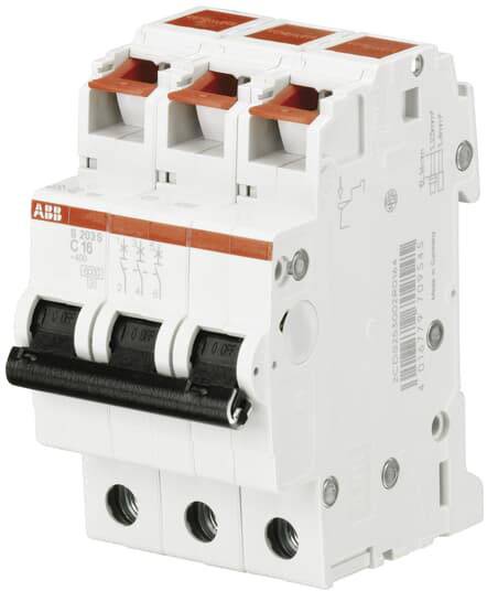 ABB 2CDS253002R0105 S203S-B10 Leitungsschutzschalter 3polig