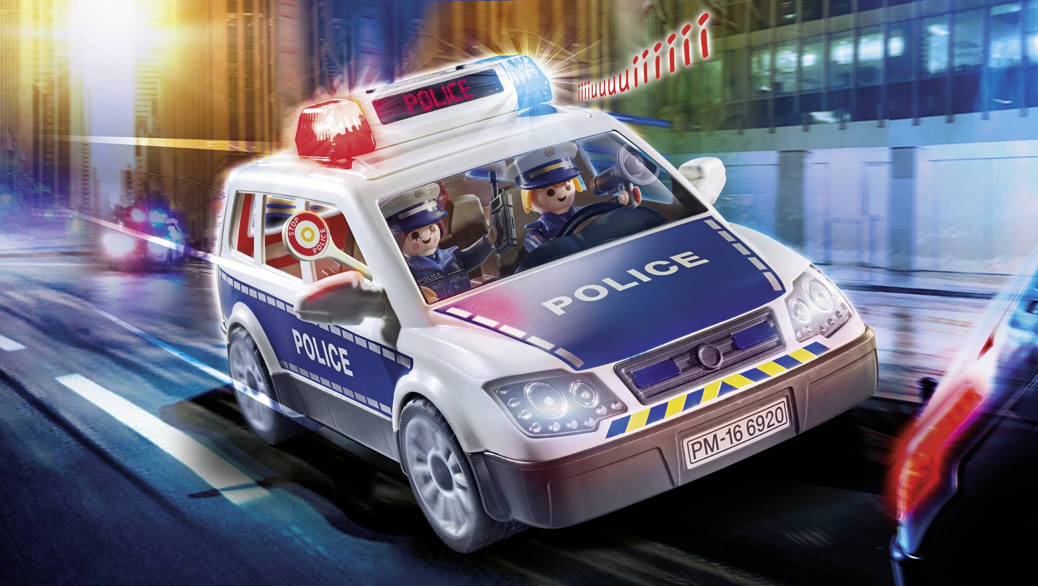 Playmobil® City Action Polizei-Einsatzwagen 6873