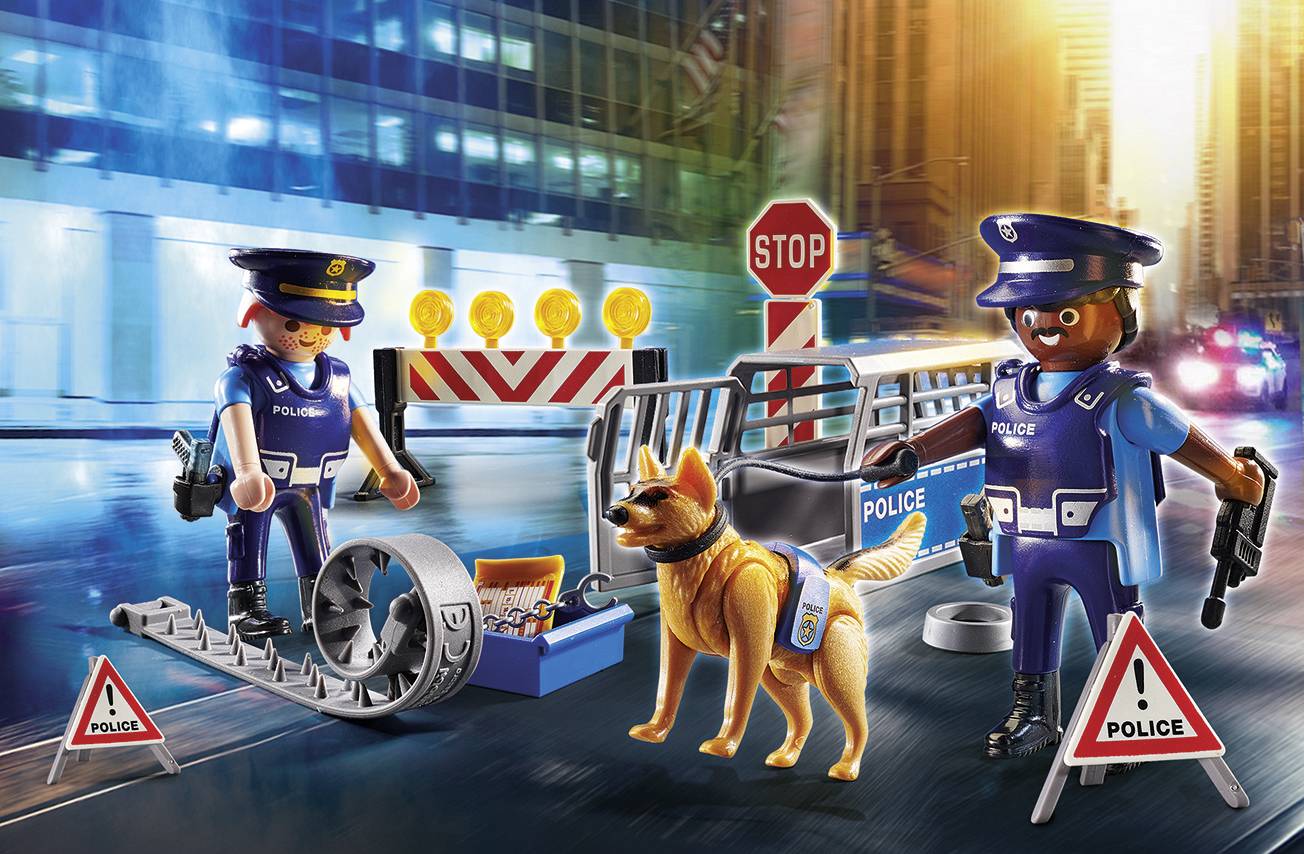 Playmobil® City Action Polizei-Straßensperre 6878