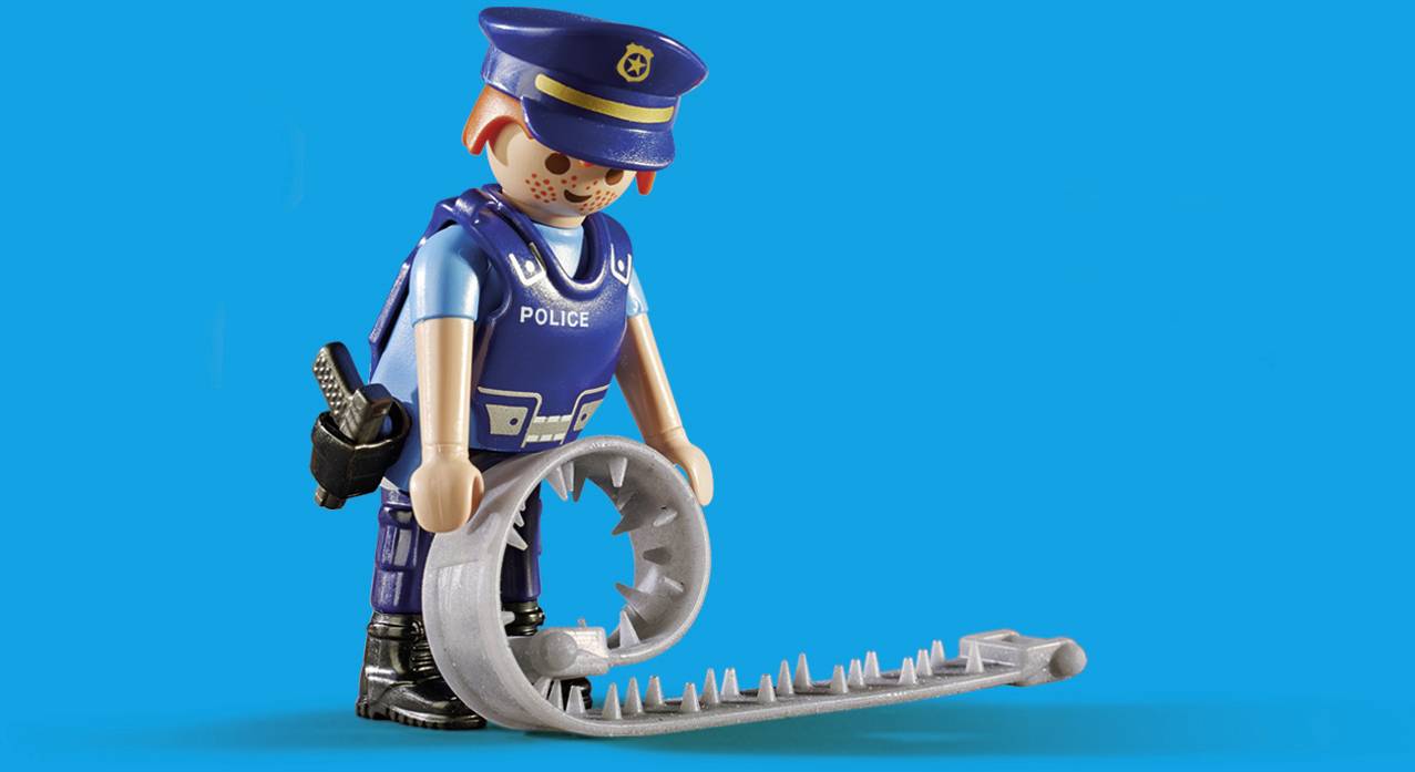 Playmobil® City Action Polizei-Straßensperre 6878