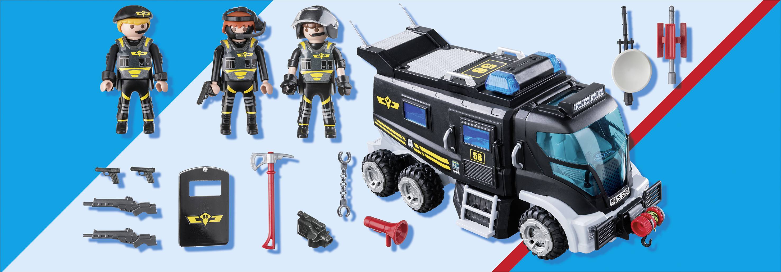 Playmobil® City Action SEK-Truck mit Licht und Sound 9360