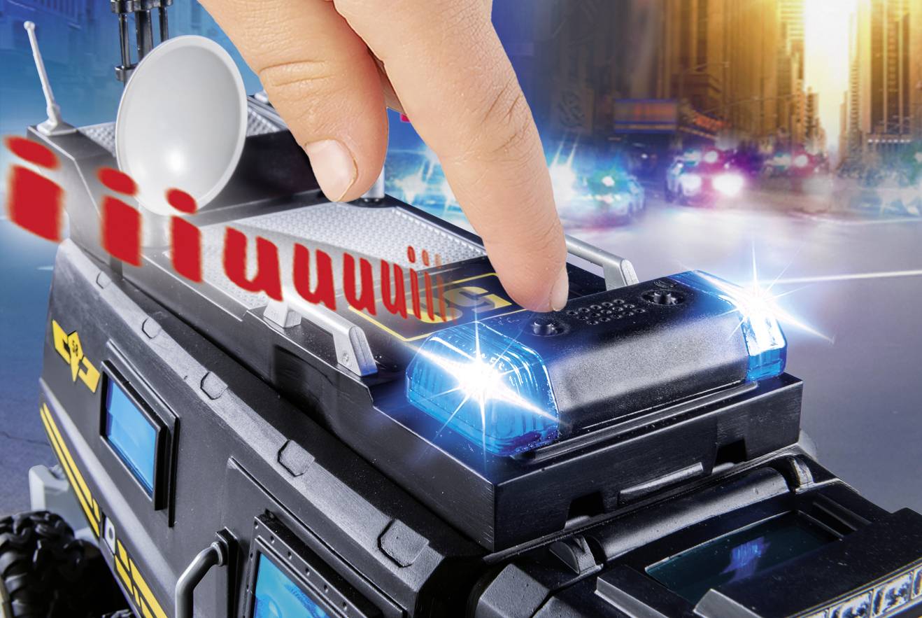 Playmobil® City Action SEK-Truck mit Licht und Sound 9360