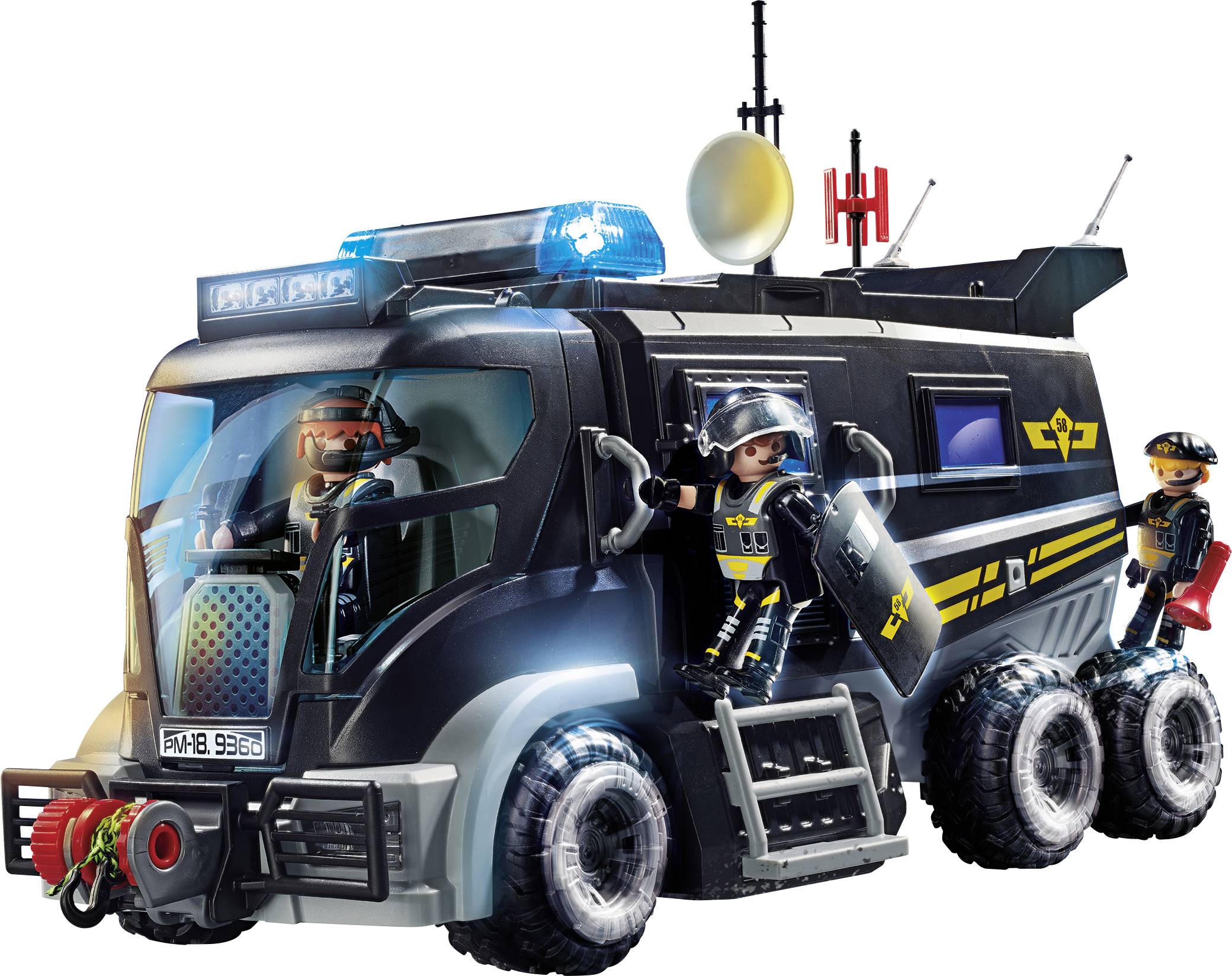 Playmobil® City Action SEK-Truck mit Licht und Sound 9360