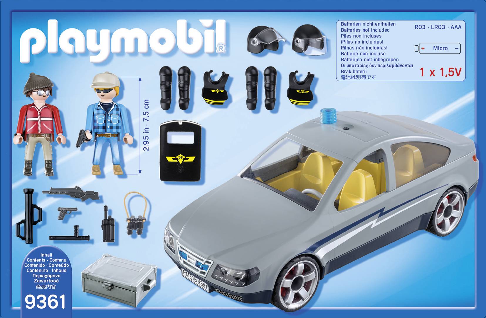 Playmobil® City Action SEK-Zivilfahrzeug 9361