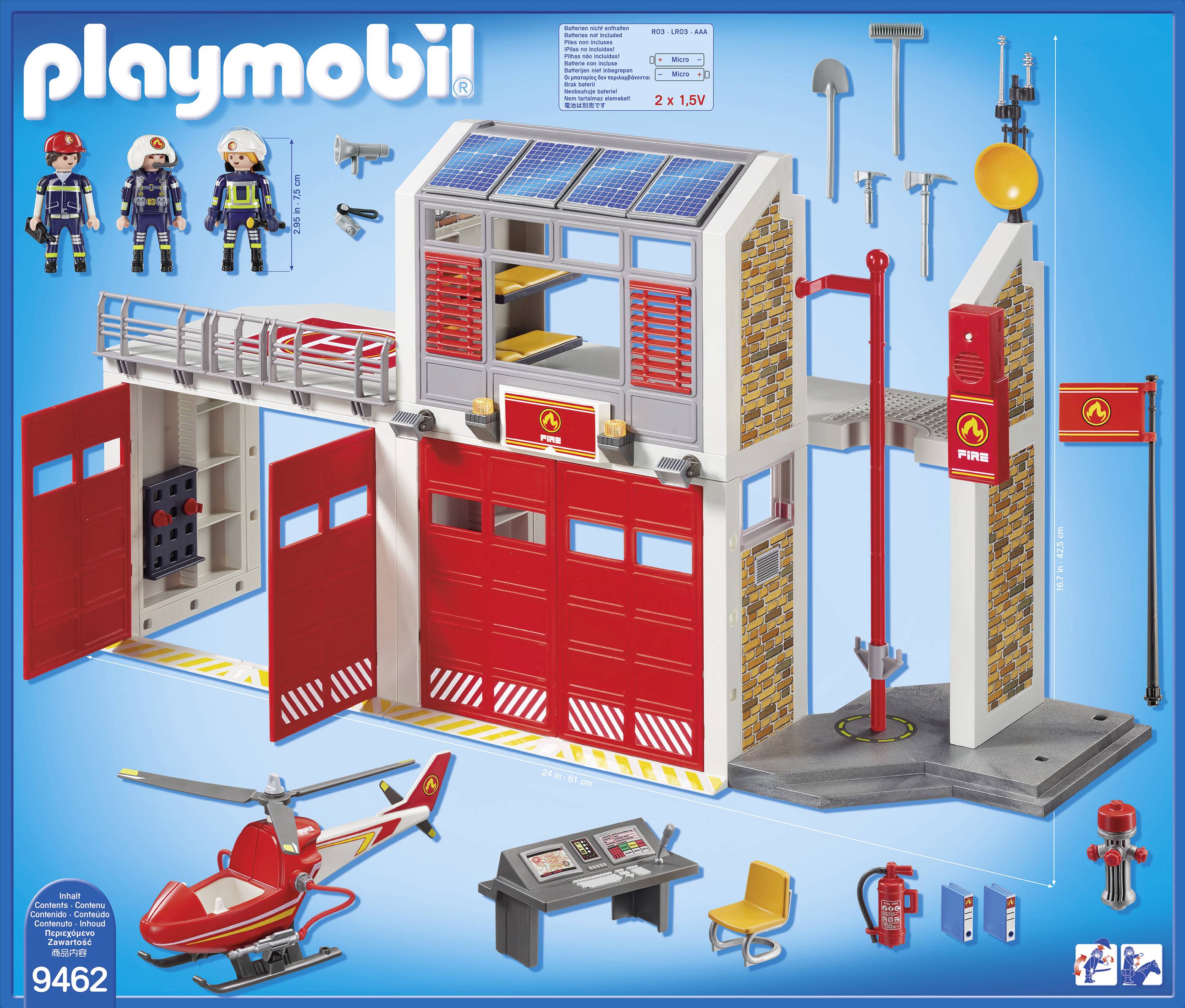 Playmobil® City Action Große Feuerwache 9462