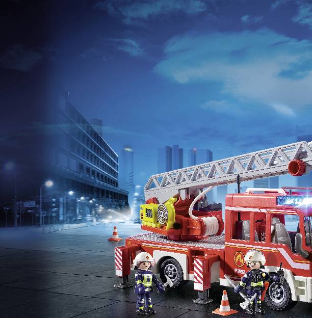 Playmobil® City Action Feuerwehr-Leiterfahrzeug 9463