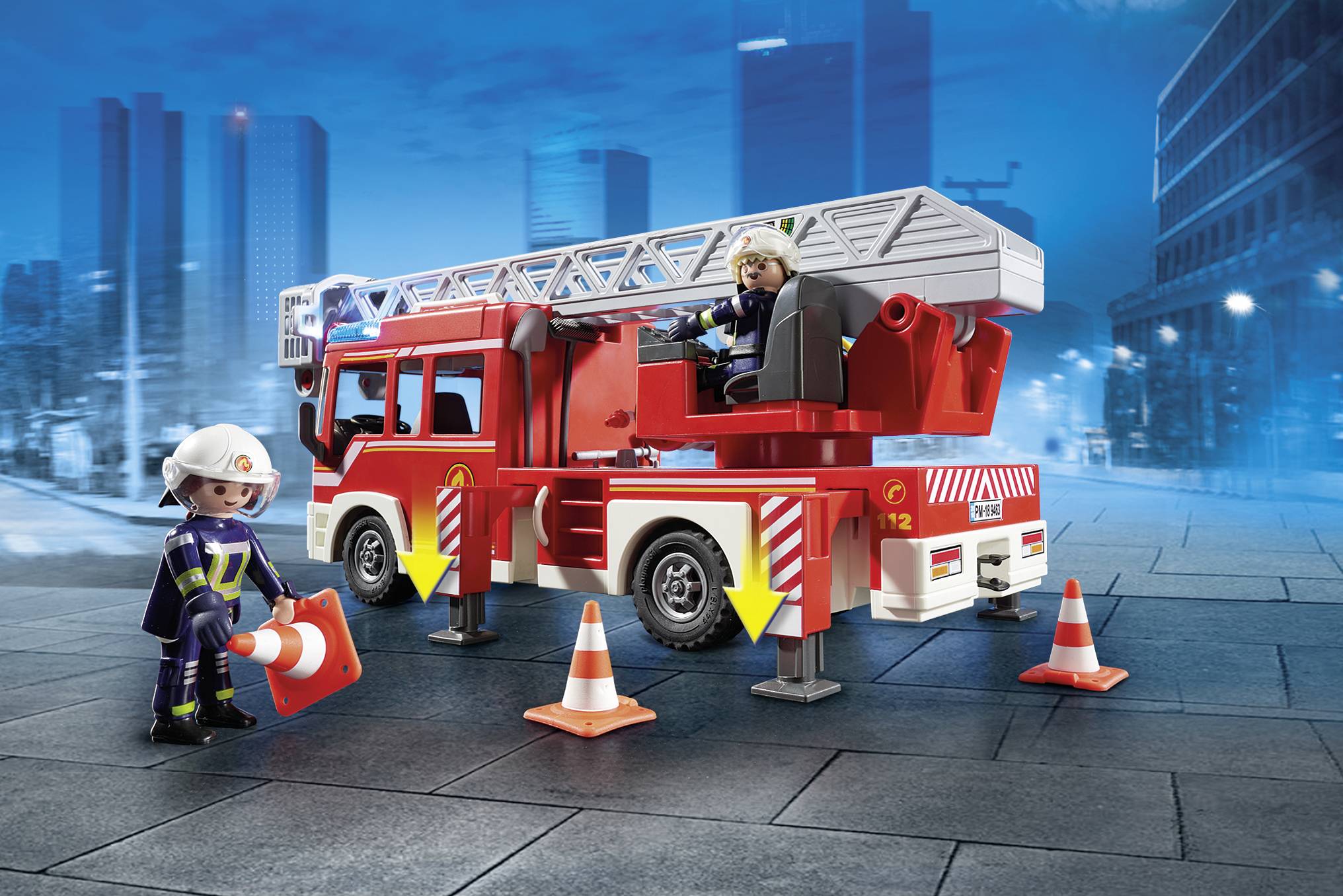 Playmobil® City Action Feuerwehr-Leiterfahrzeug 9463