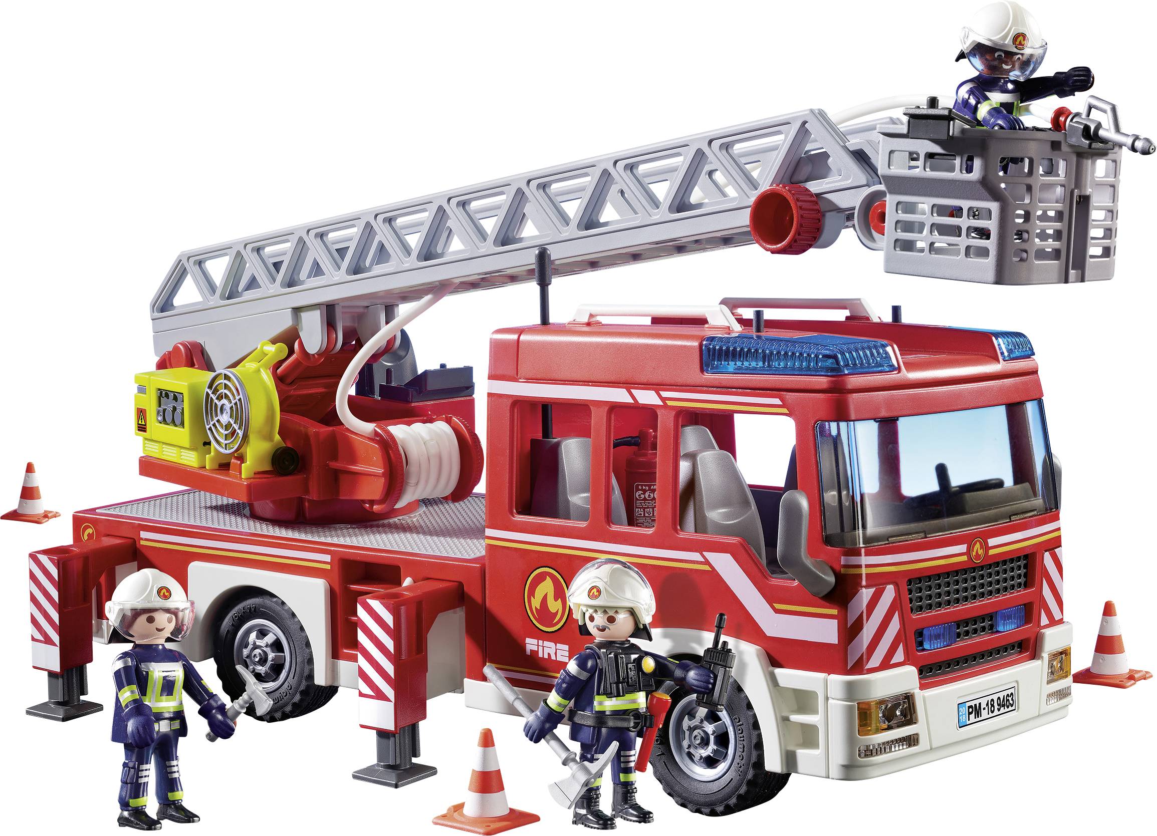 Playmobil® City Action Feuerwehr-Leiterfahrzeug 9463
