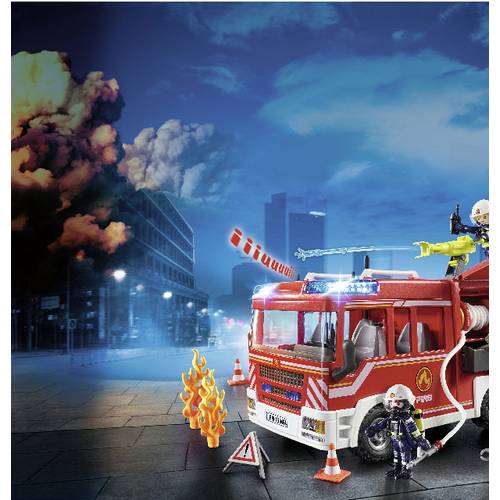 Playmobil PM9464 Masina de pompieri cu furtun Playmobil PM9464 Masina de pompieri cu furtun