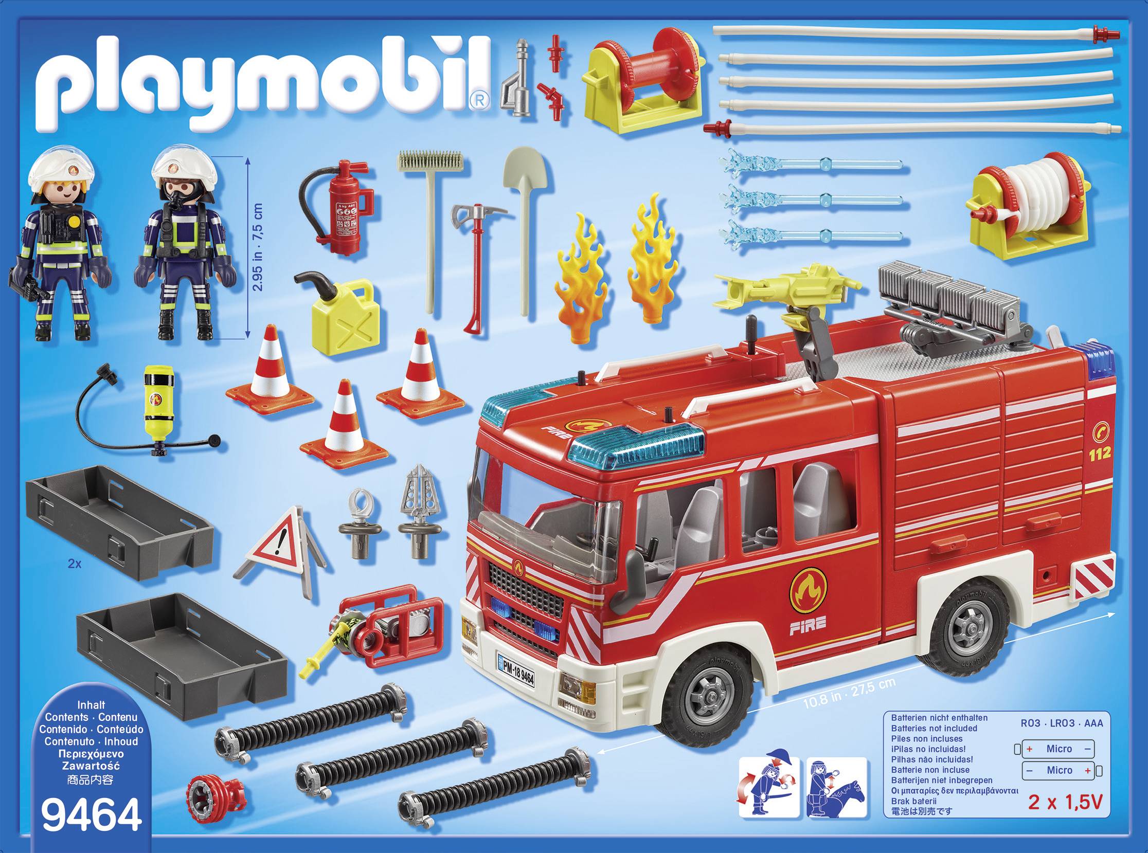 Playmobil® City Action Feuerwehr-Rüstfahrzeug 9464