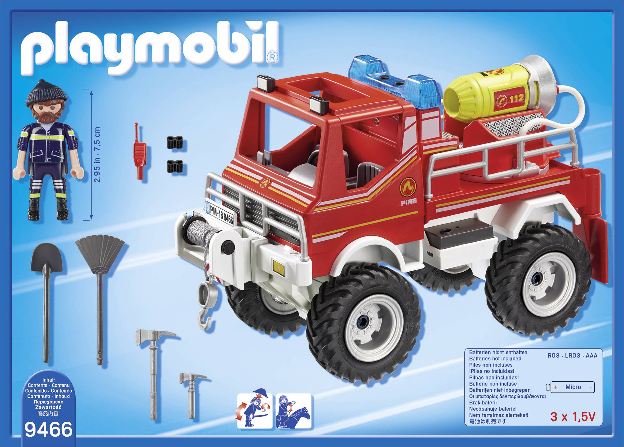 Playmobil® City Action Feuerwehr-Truck 9466