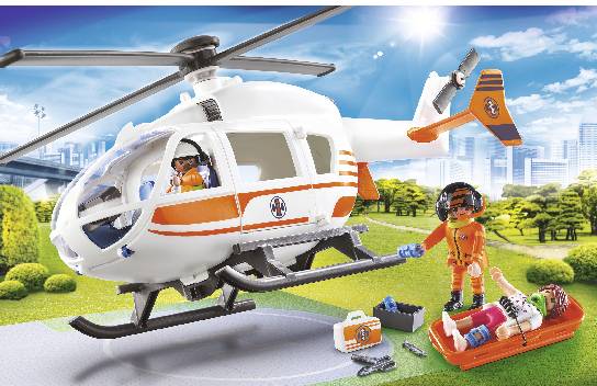 Playmobil® City Life Rettungshelikopter 70048