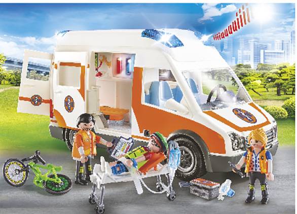 Playmobil® City Life Rettungswagen mit Licht und Sound 70049 | voelkner