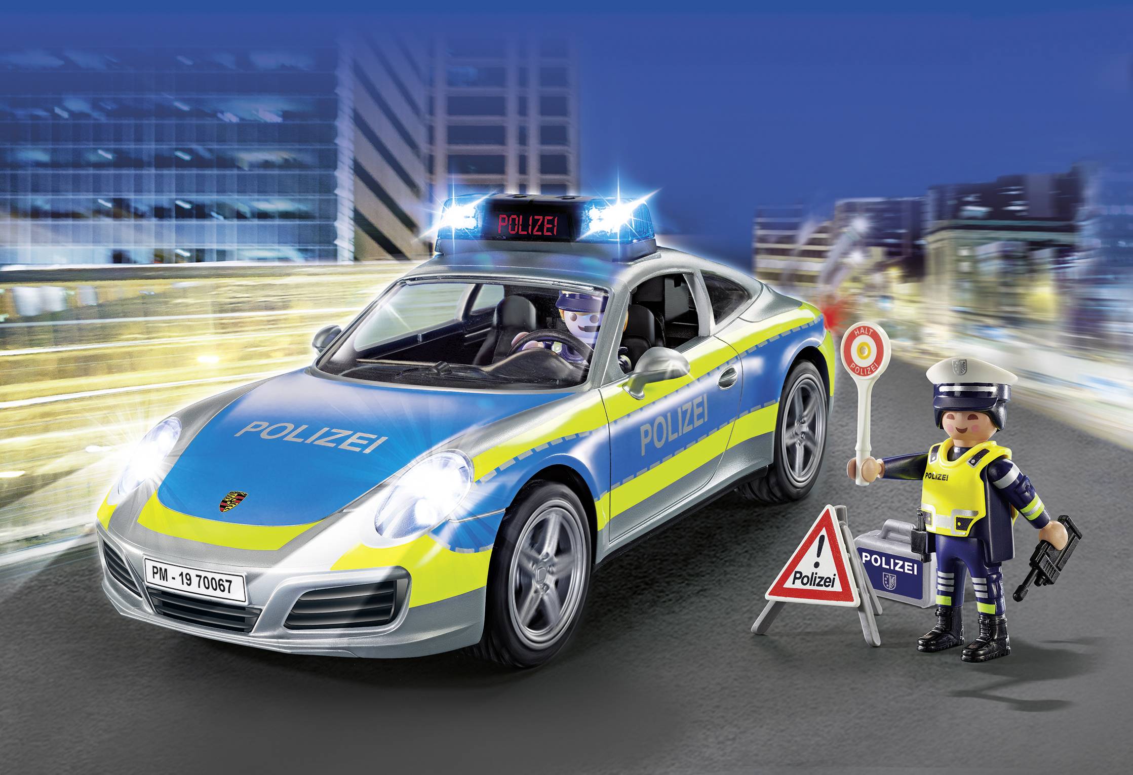 Playmobil® Porsche Porsche 911 Carrera 4S Polizei 70067
