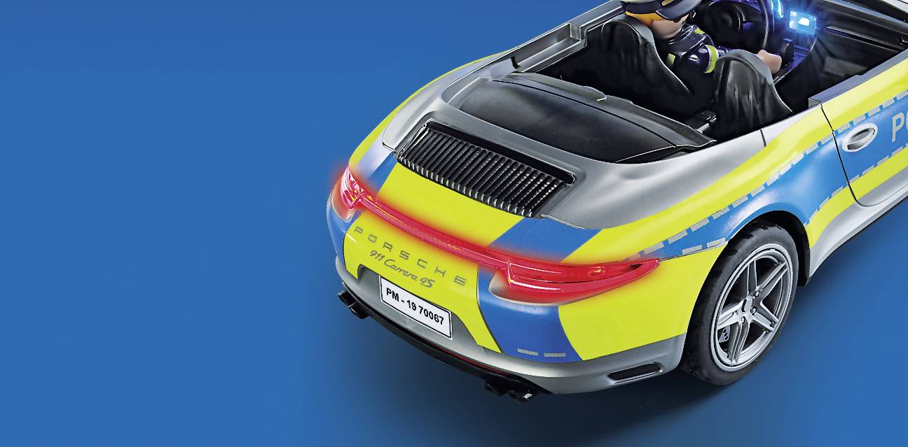 Playmobil® Porsche Porsche 911 Carrera 4S Polizei 70067