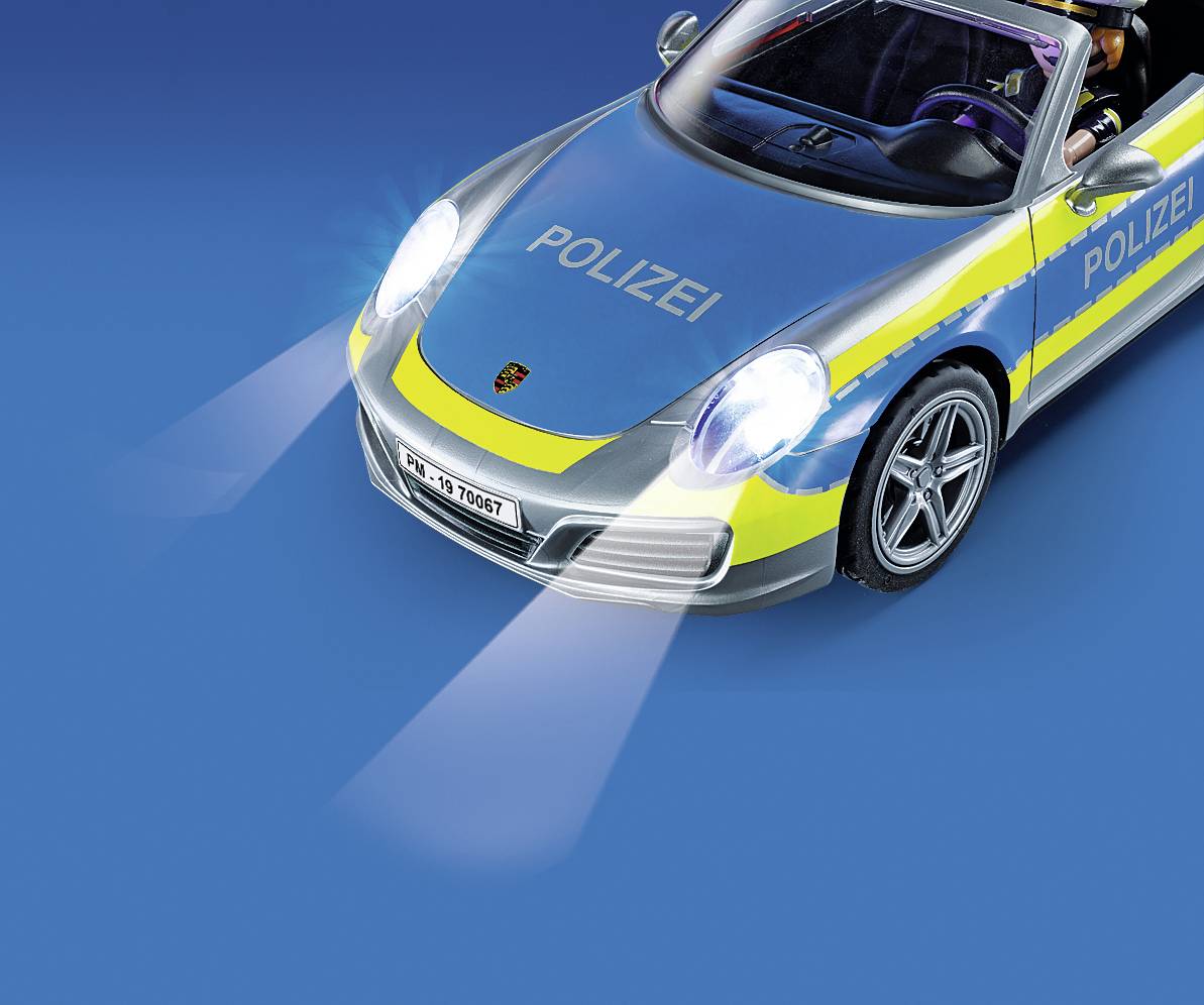 Playmobil® Porsche Porsche 911 Carrera 4S Polizei 70067