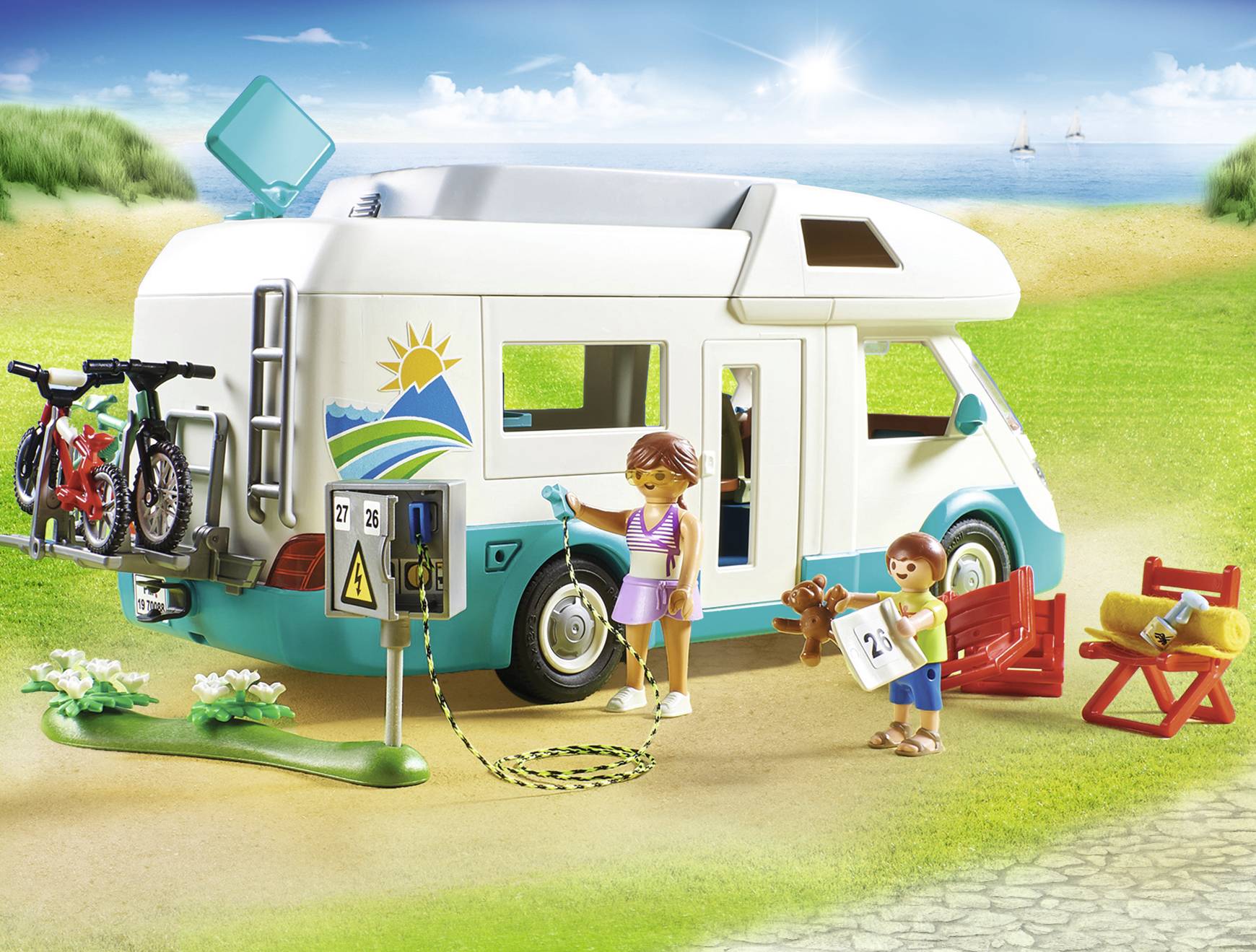 Playmobil® Freizeit Familien-Wohnmobil 70088