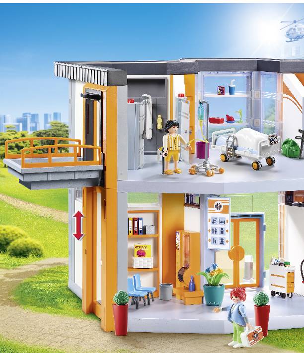 Playmobil® City Life Großes Krankenhaus mit Einrichtung 70190