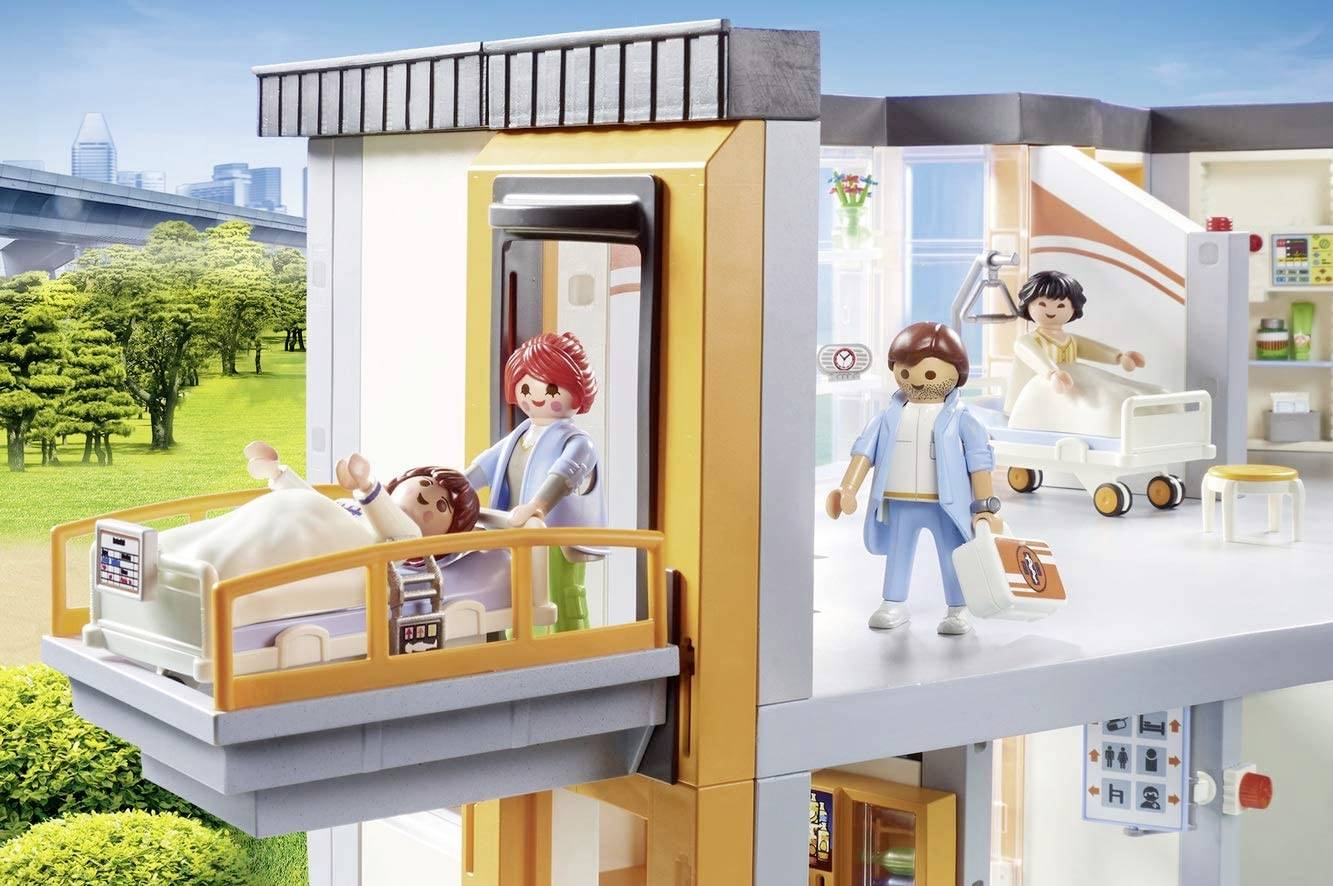 Playmobil® City Life Großes Krankenhaus mit Einrichtung 70190