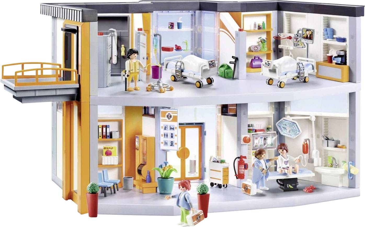 Playmobil® City Life Großes Krankenhaus mit Einrichtung 70190