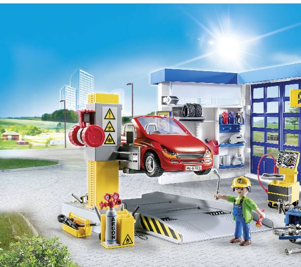 Playmobil® City Life Autowerkstatt 70202