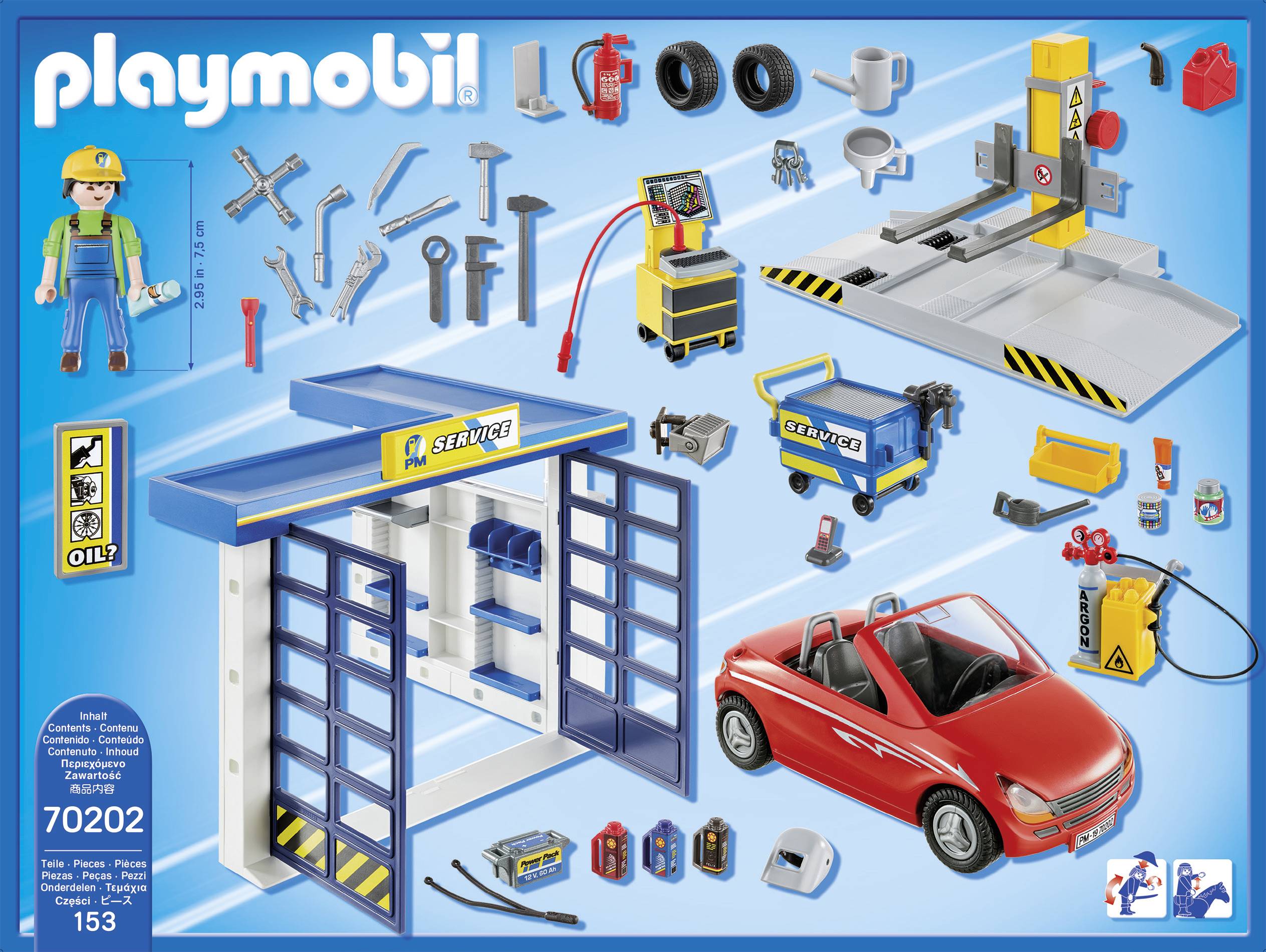 Playmobil® City Life Autowerkstatt 70202