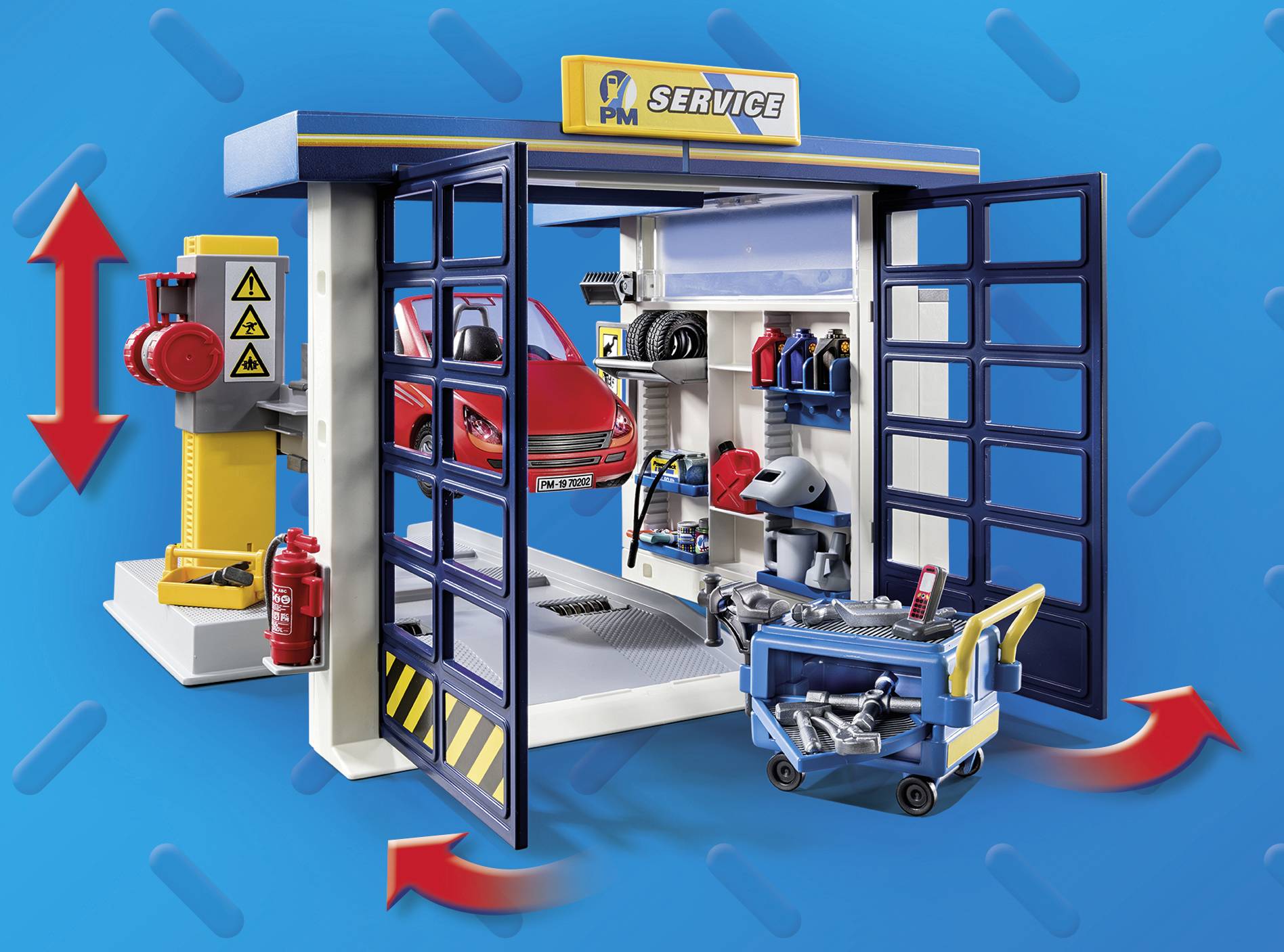 Playmobil® City Life Autowerkstatt 70202