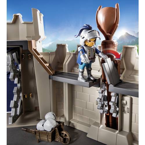 PLAYMOBIL Novelmore Große Burg (70220) – Mit Tor, Katapult, Balliste, Aufzug & Falltür, 374 Teile, Ab 8 Jahren PLAYMOBIL Novelmore Große Burg (70220) – Mit Tor, Katapult, Balliste, Aufzug & Falltür, 374 Teile, Ab 8 Jahren