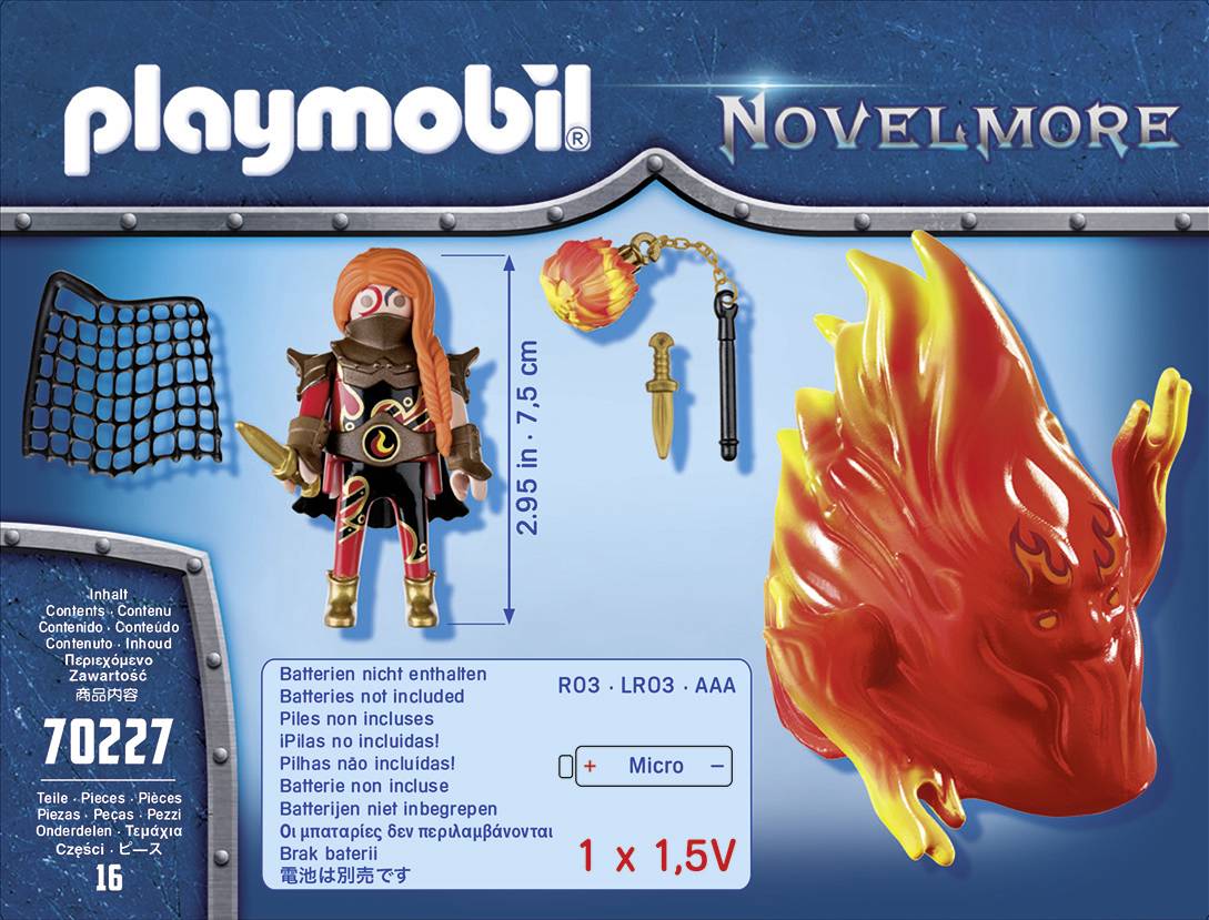 Playmobil® Novelmore Burnham Raiders Feuergeist und die Hüterin des Feuers 70227