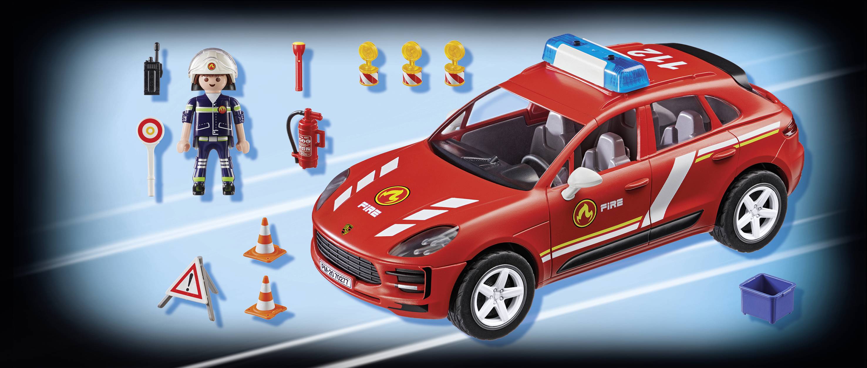 Playmobil® Porsche Porsche Macan S Feuerwehr 70277