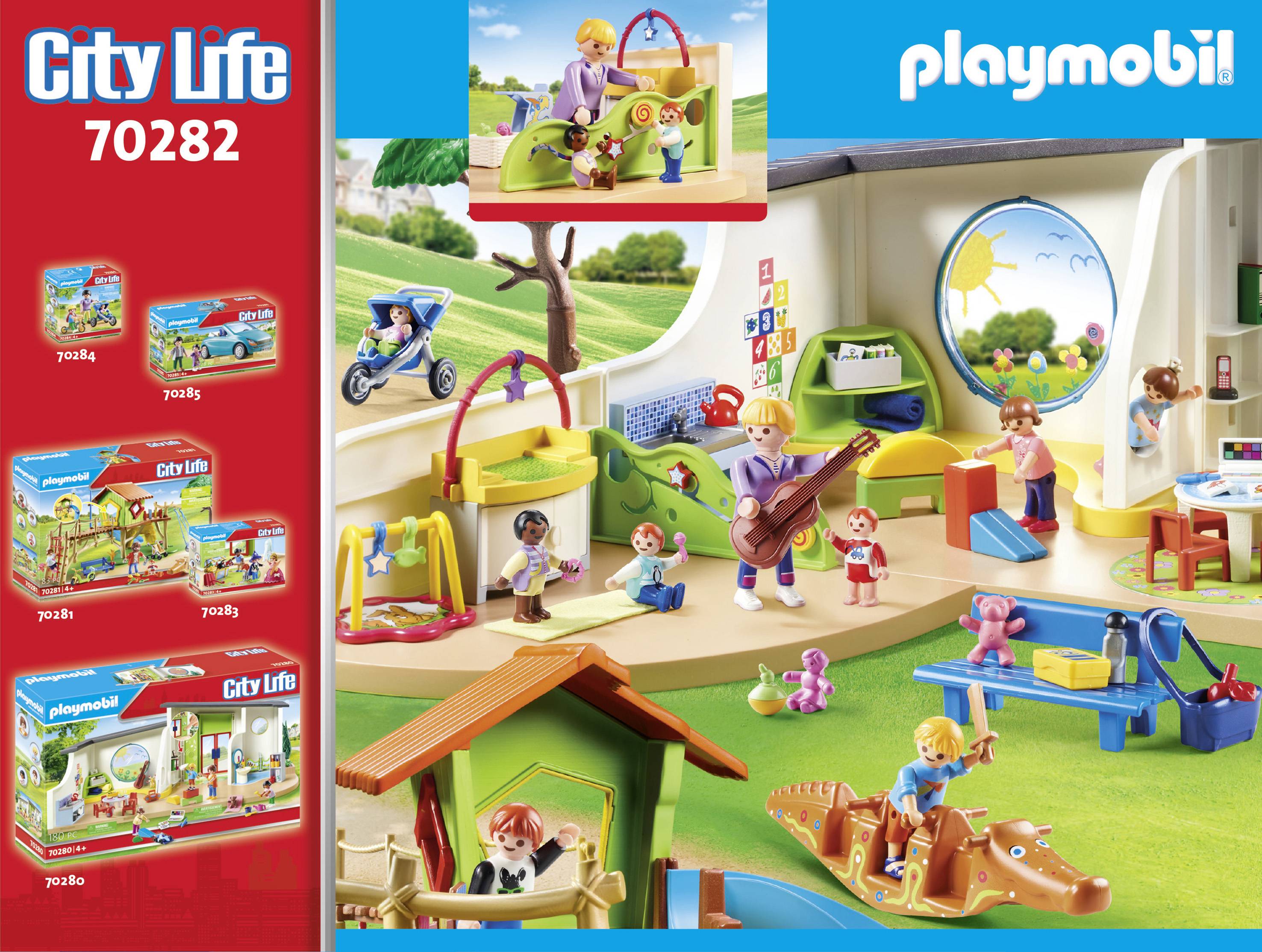 Playmobil® City Life Krabbelgruppe 70282