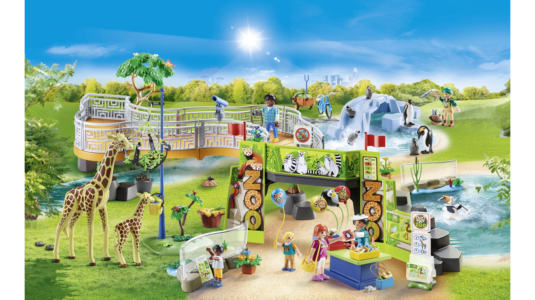 Playmobil® Family Fun Mein großer Erlebnis-Zoo 70341 | SMDV