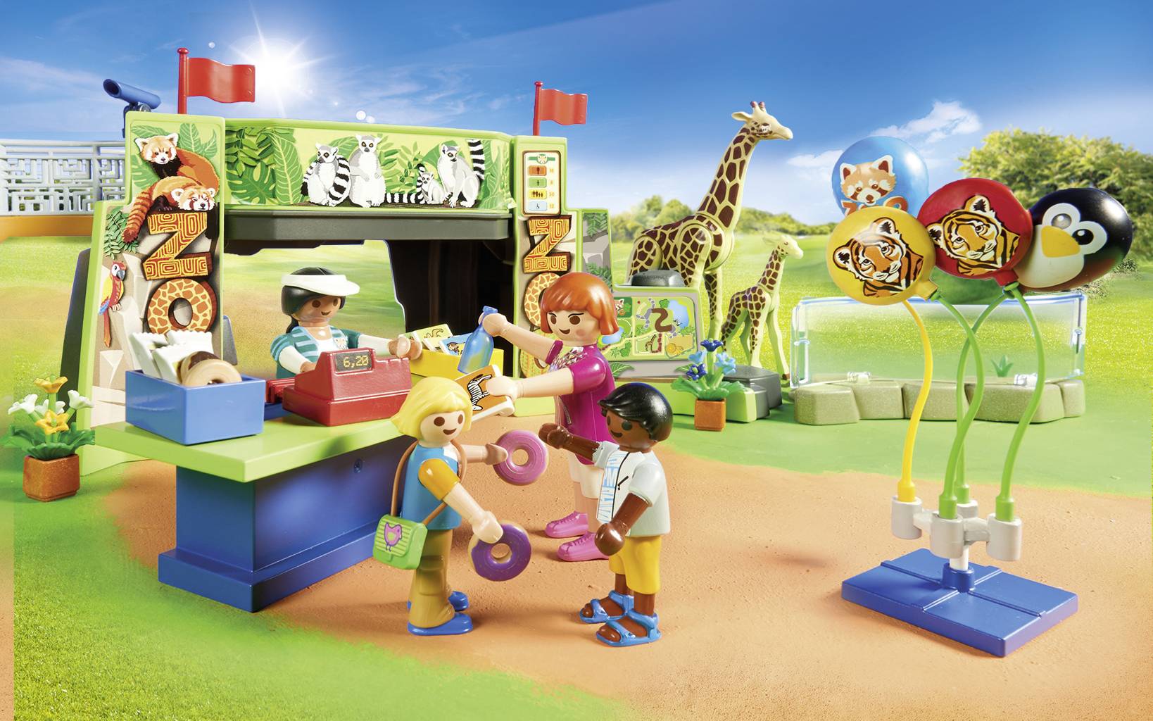Playmobil® Family Fun Mein großer Erlebnis-Zoo 70341