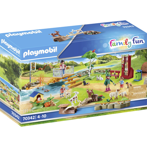 Playmobil® Family Fun Erlebnis-Streichelzoo 70342