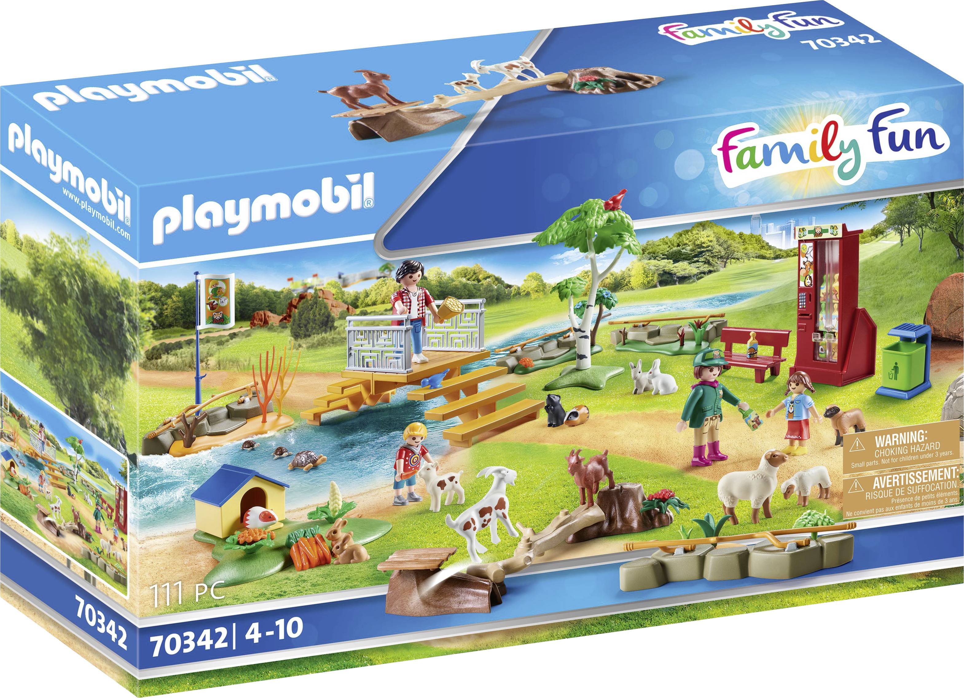 Playmobil® Family Fun Erlebnis-Streichelzoo 70342