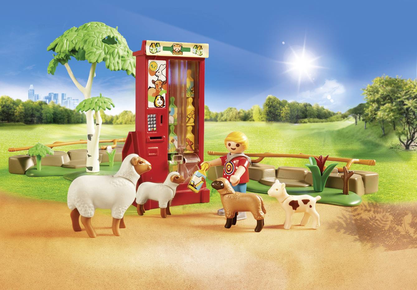 Playmobil® Family Fun Erlebnis-Streichelzoo 70342