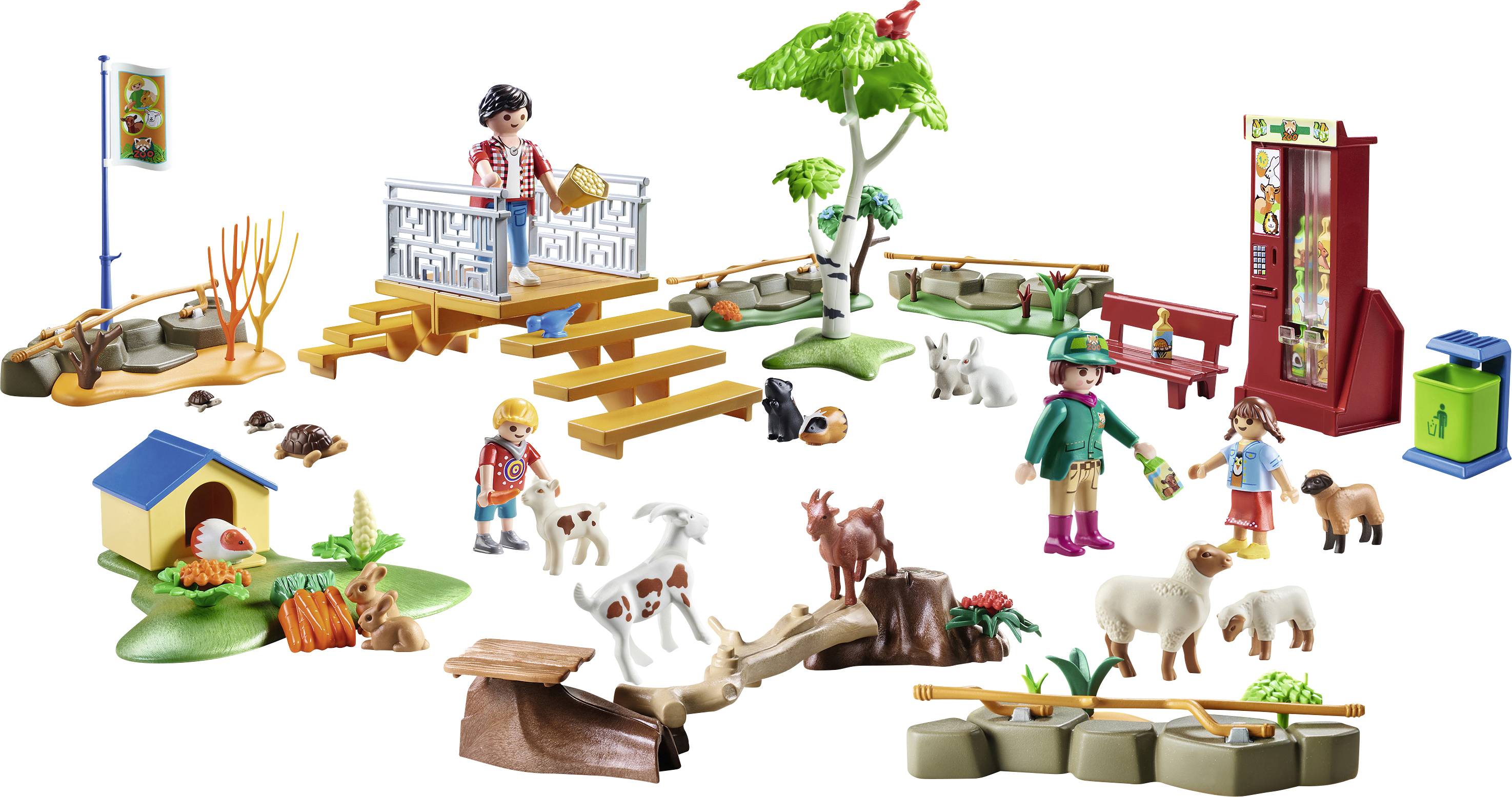 Playmobil® Family Fun Erlebnis-Streichelzoo 70342