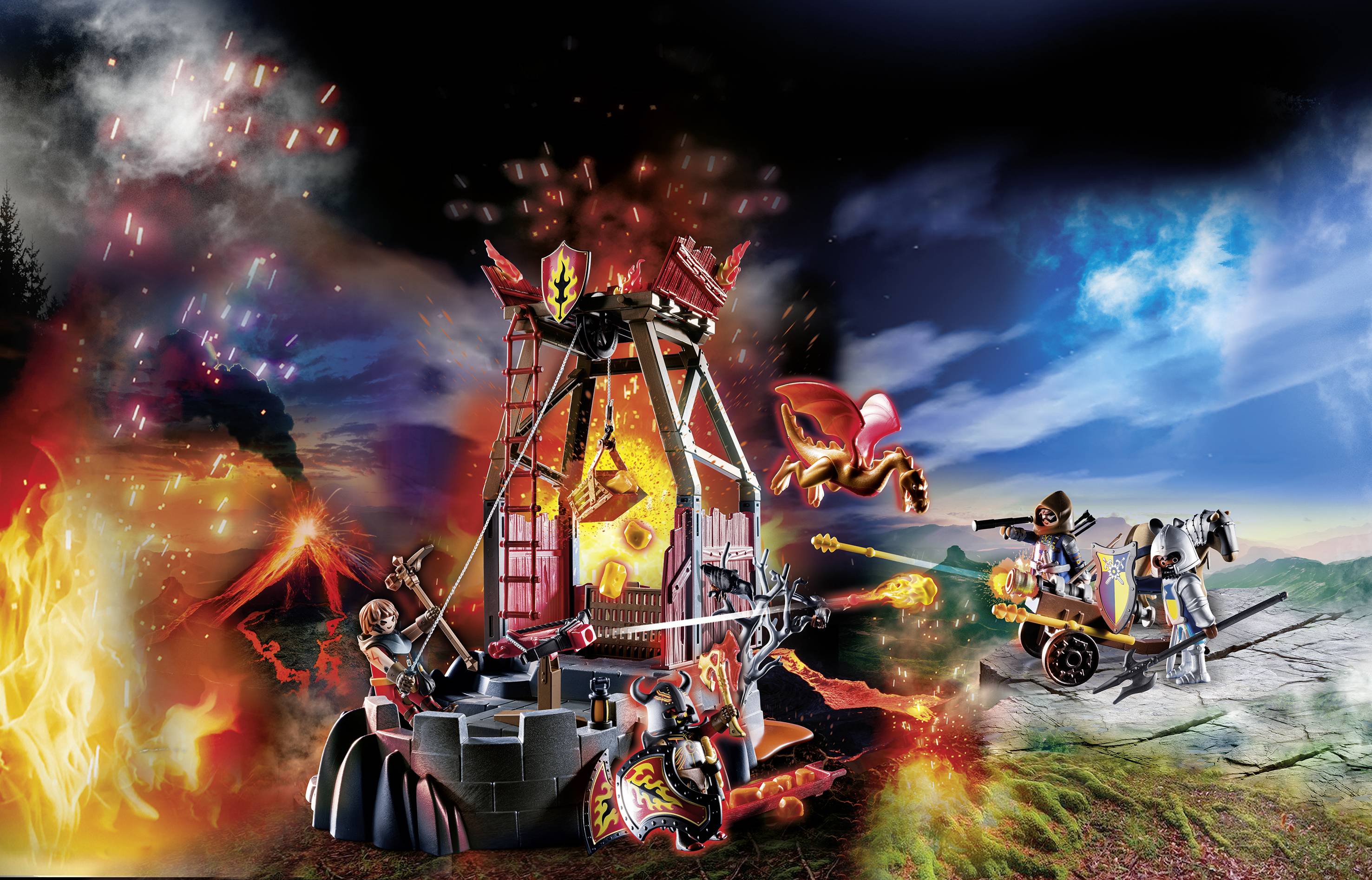 Playmobil® Novelmore Burnham Raiders Lavamine 70390