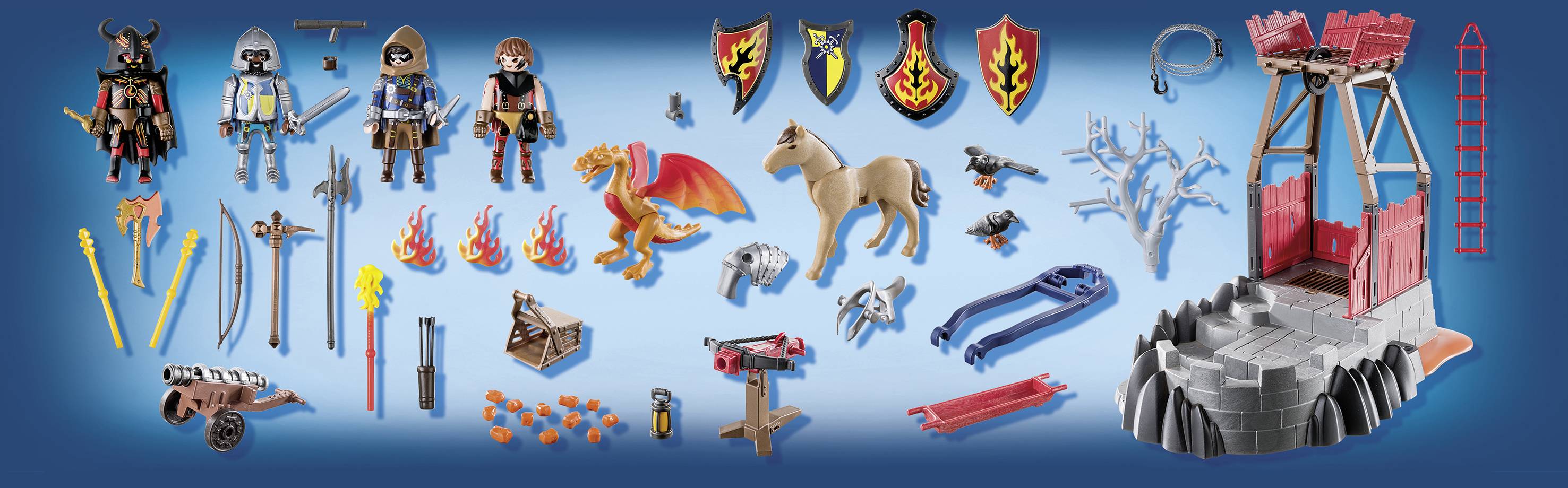 Playmobil® Novelmore Burnham Raiders Lavamine 70390