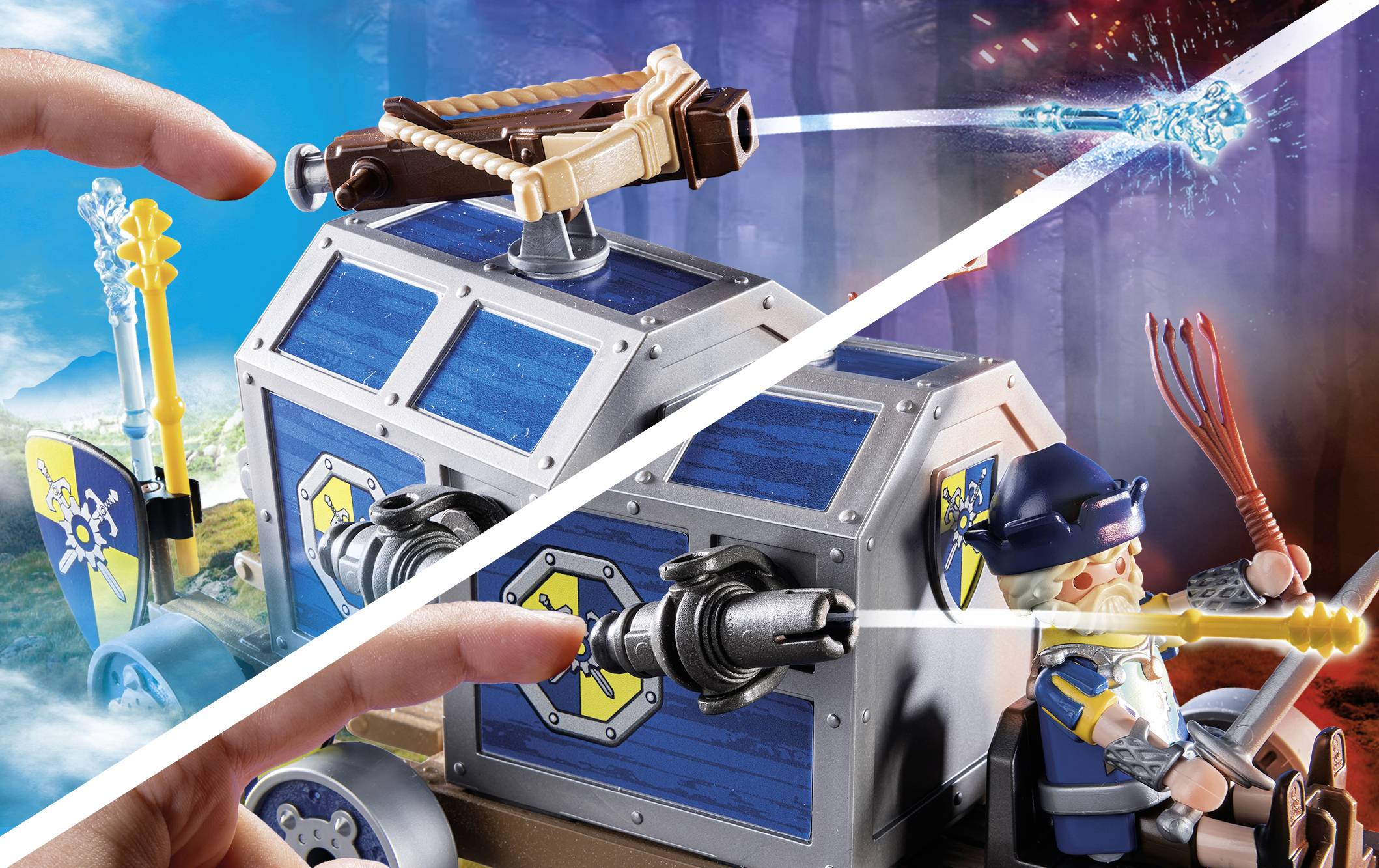 Playmobil® Novelmore Novelmore Schatztransport 70392