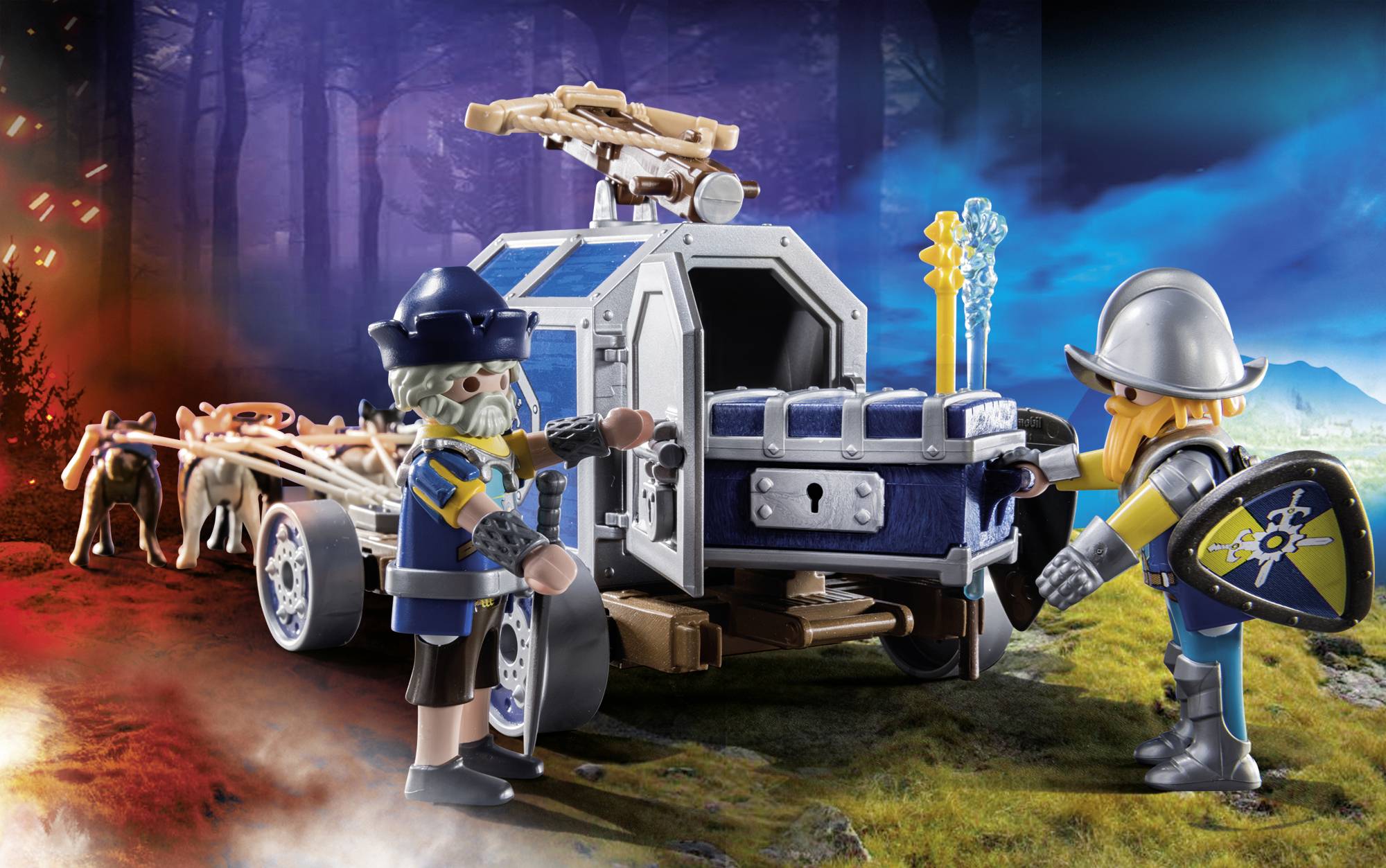 Playmobil® Novelmore Novelmore Schatztransport 70392