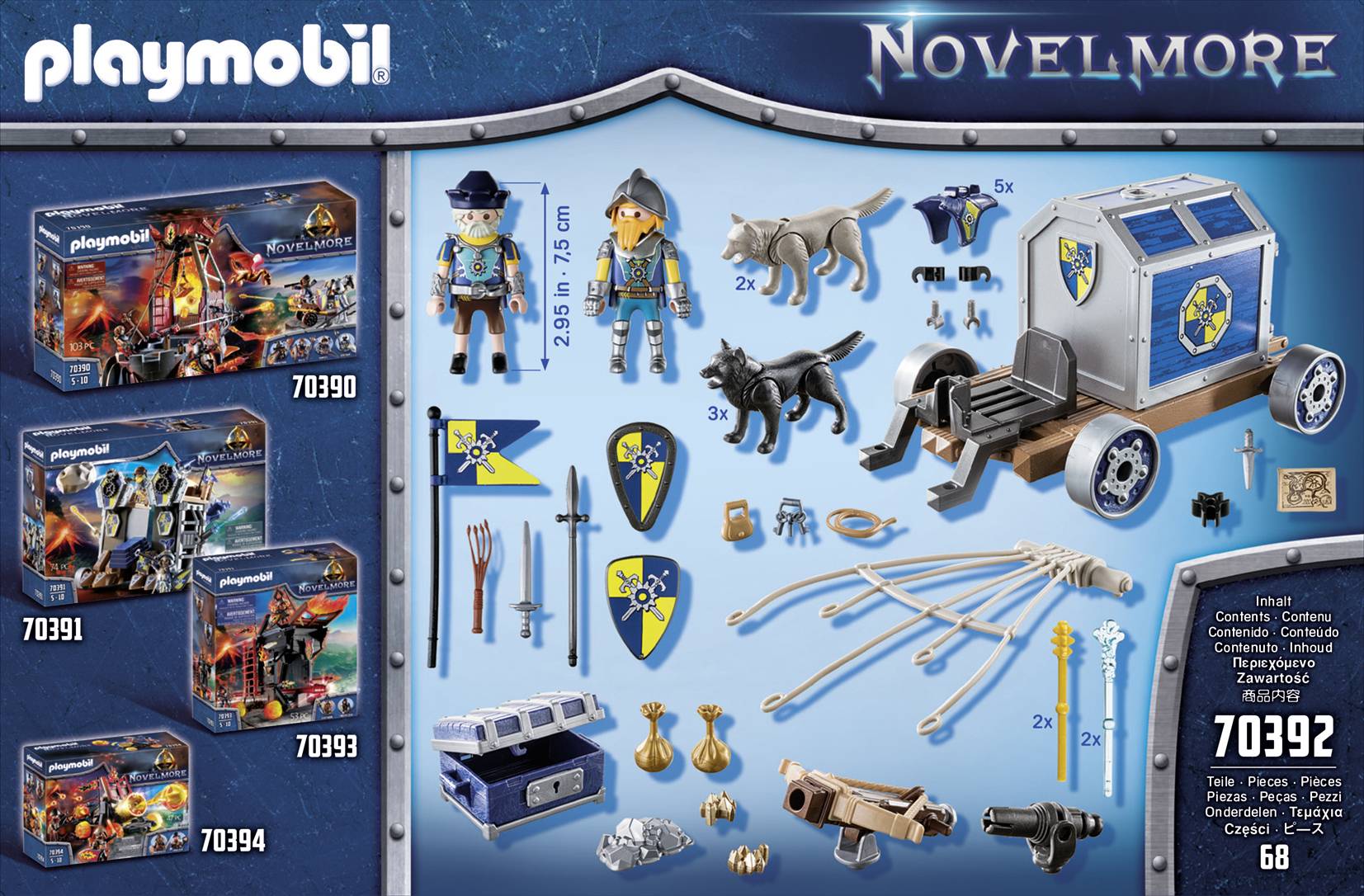 Playmobil® Novelmore Novelmore Schatztransport 70392