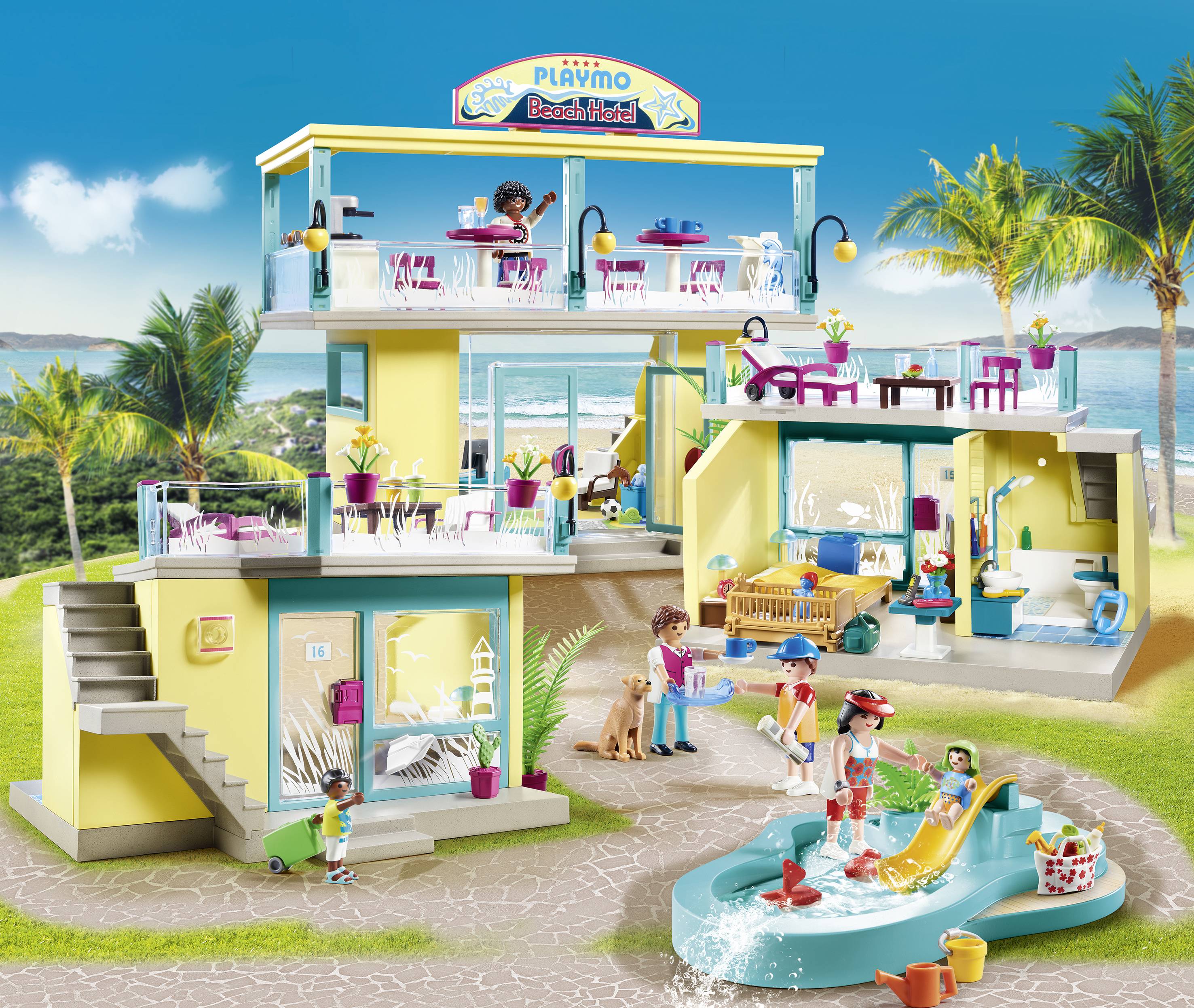 Playmobil® Freizeit PLAYMO Beach Hotel 70434