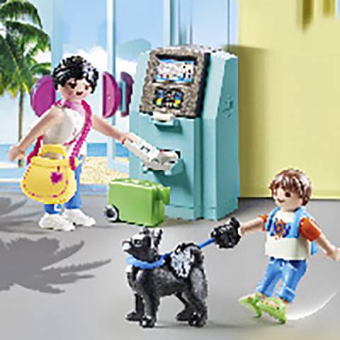 Playmobil® Freizeit Urlauber mit Geldautomat 70439