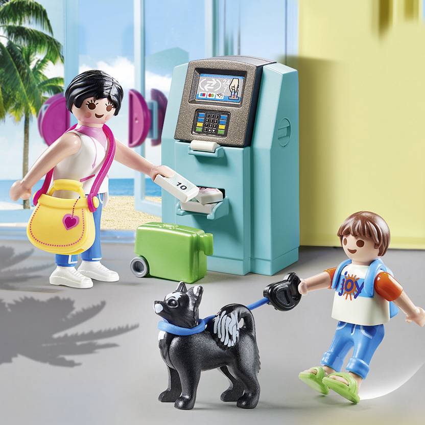Playmobil® Freizeit Urlauber mit Geldautomat 70439