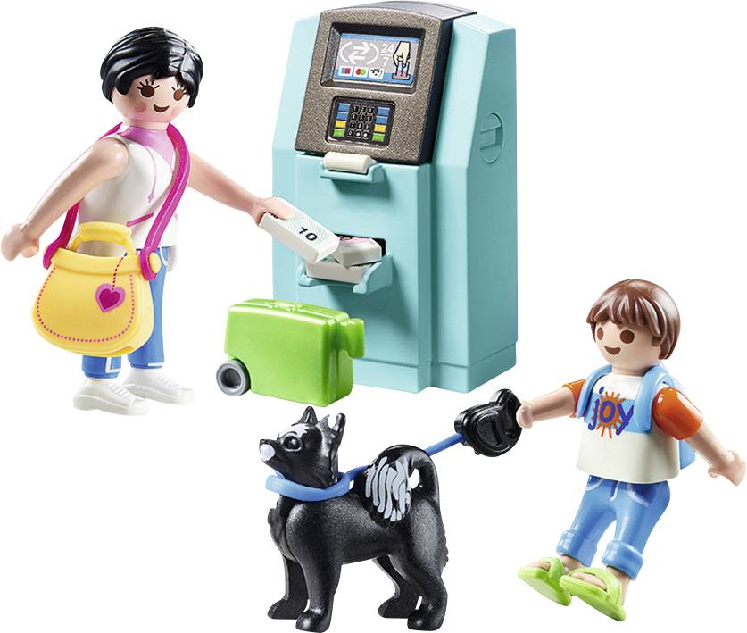 Playmobil® Freizeit Urlauber mit Geldautomat 70439