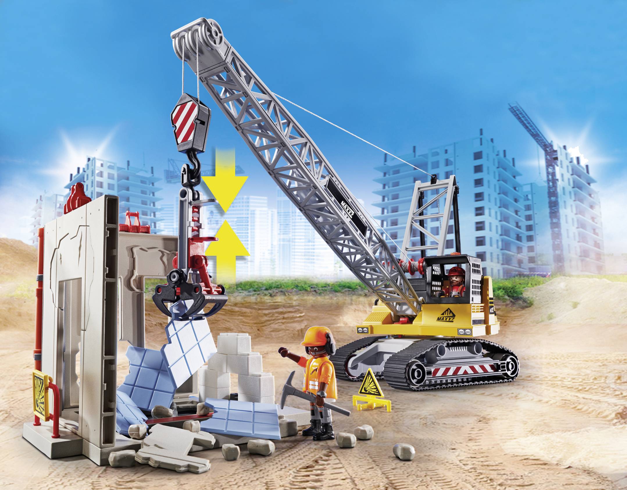 Playmobil® City Action Seilbagger mit Bauteil 70442
